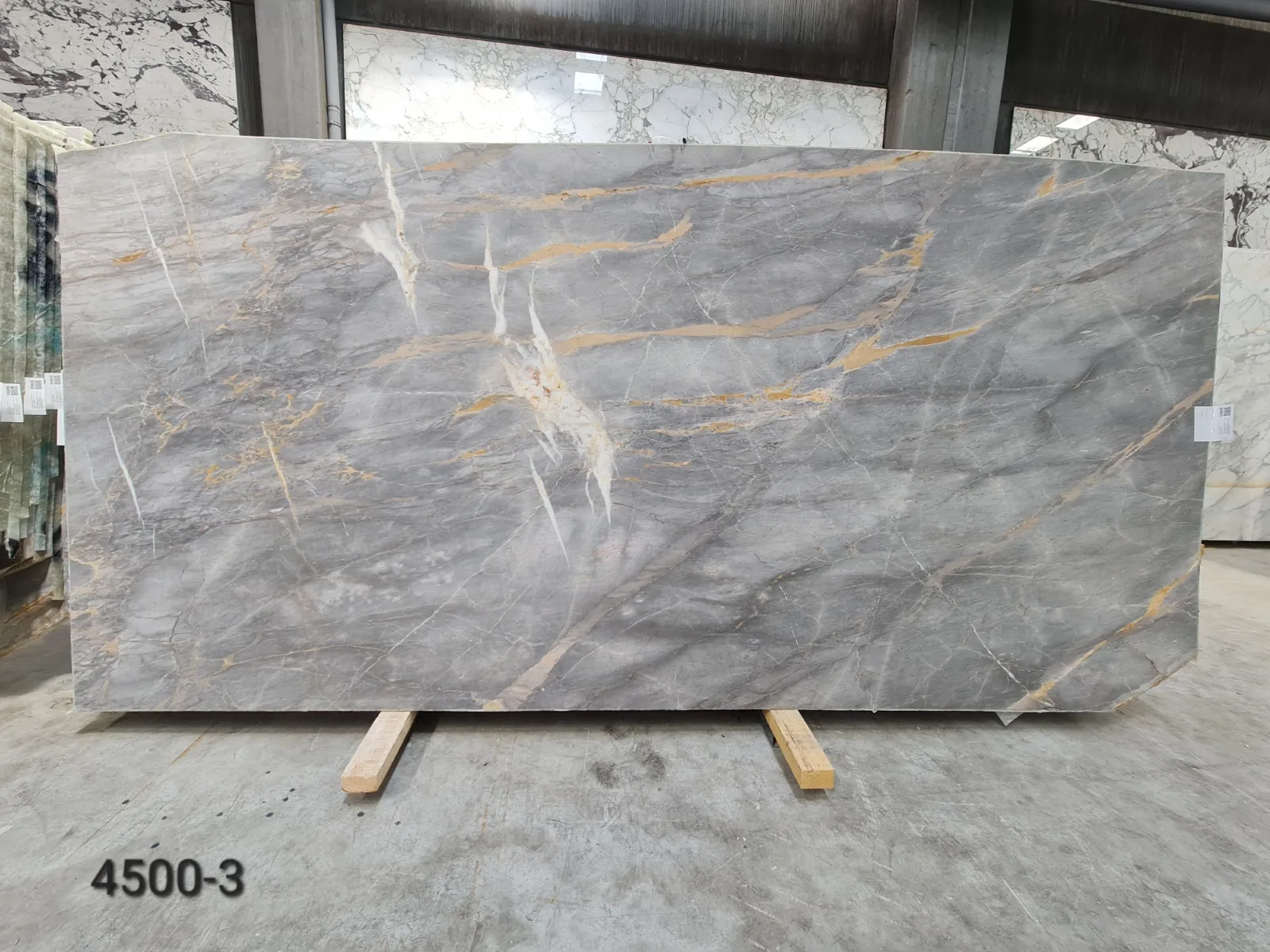 B4500 - 2 CM Baran Grey Honed