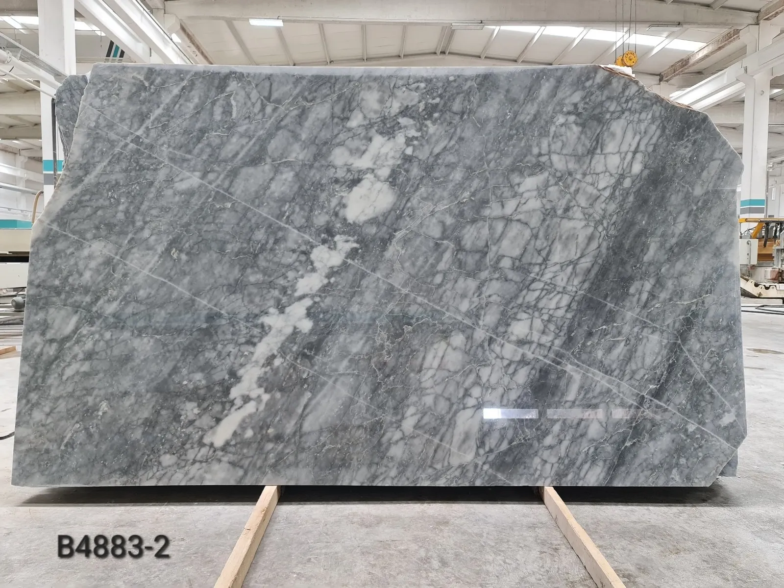 B4883 - 2 CM Grigio Venato Polished