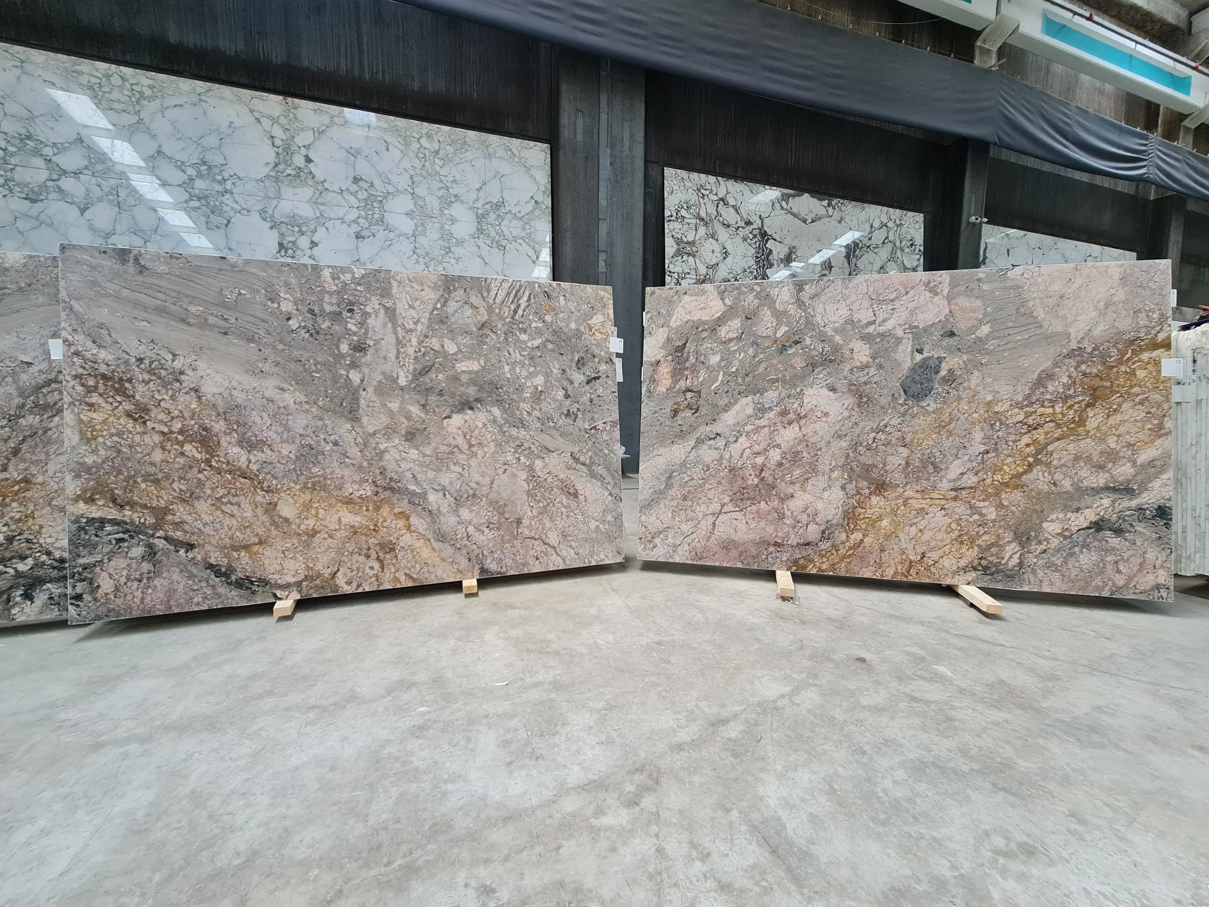 B6164 - 2 CM Breccia Tramonto Honed