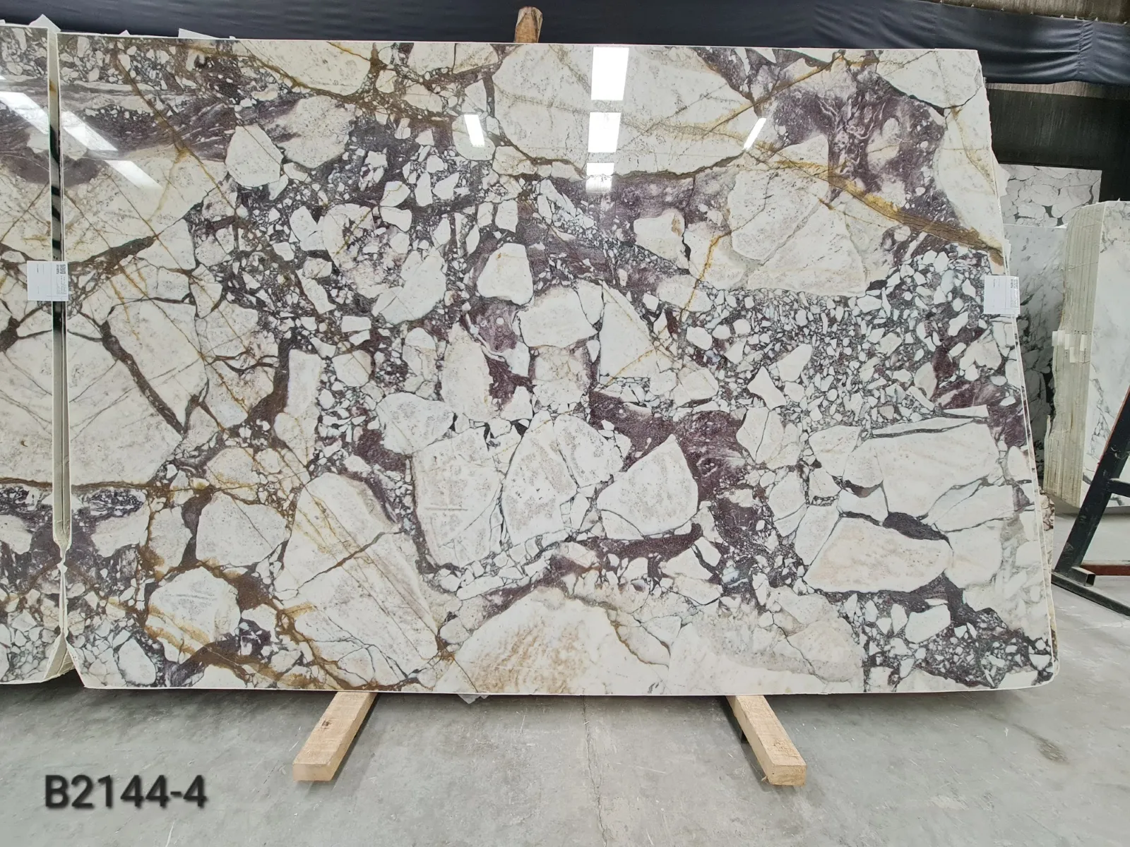 B2144 - 2 CM Calacatta Viola Polished