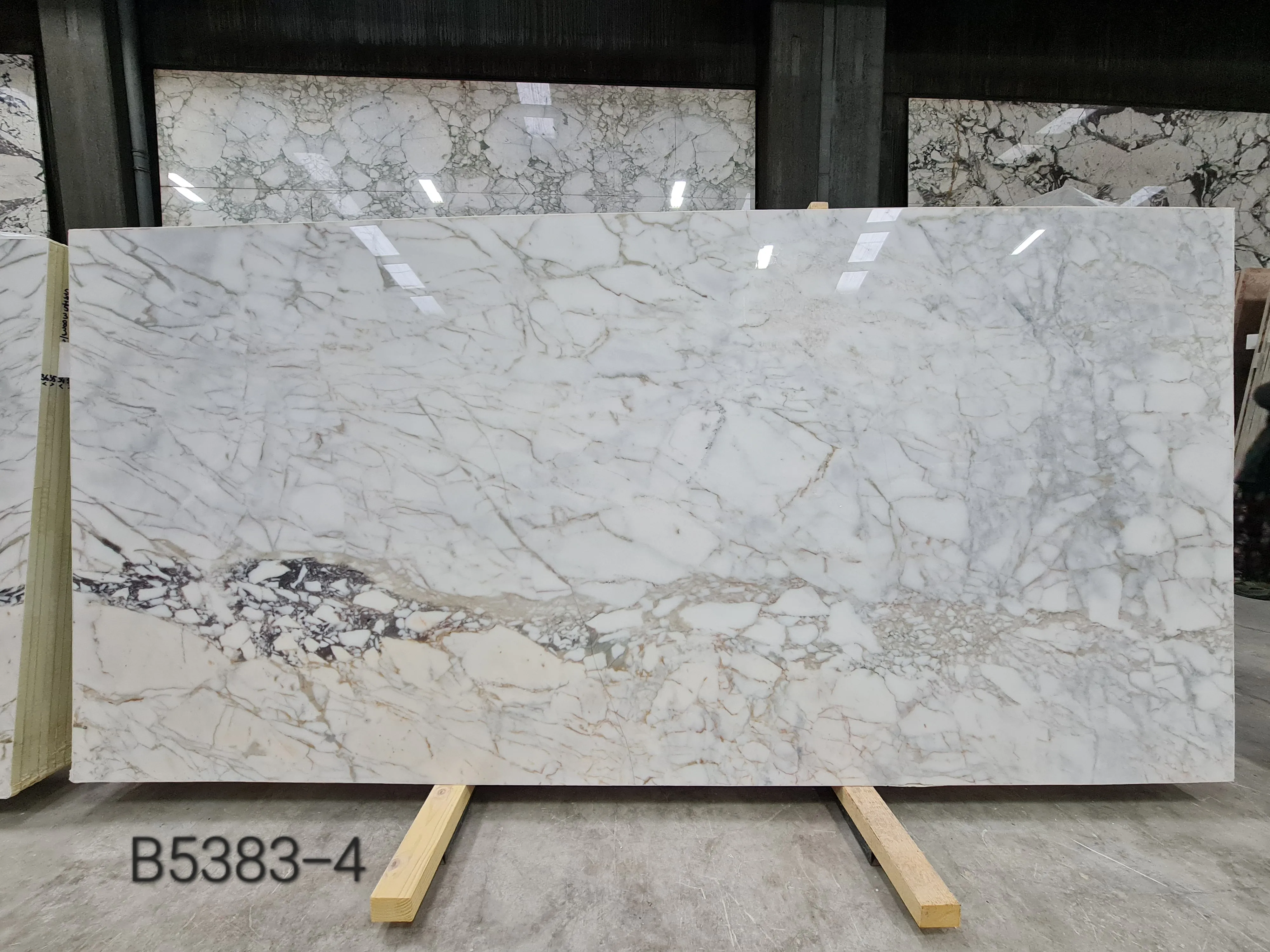 B5383 - 2 CM Afyon Gold Polished