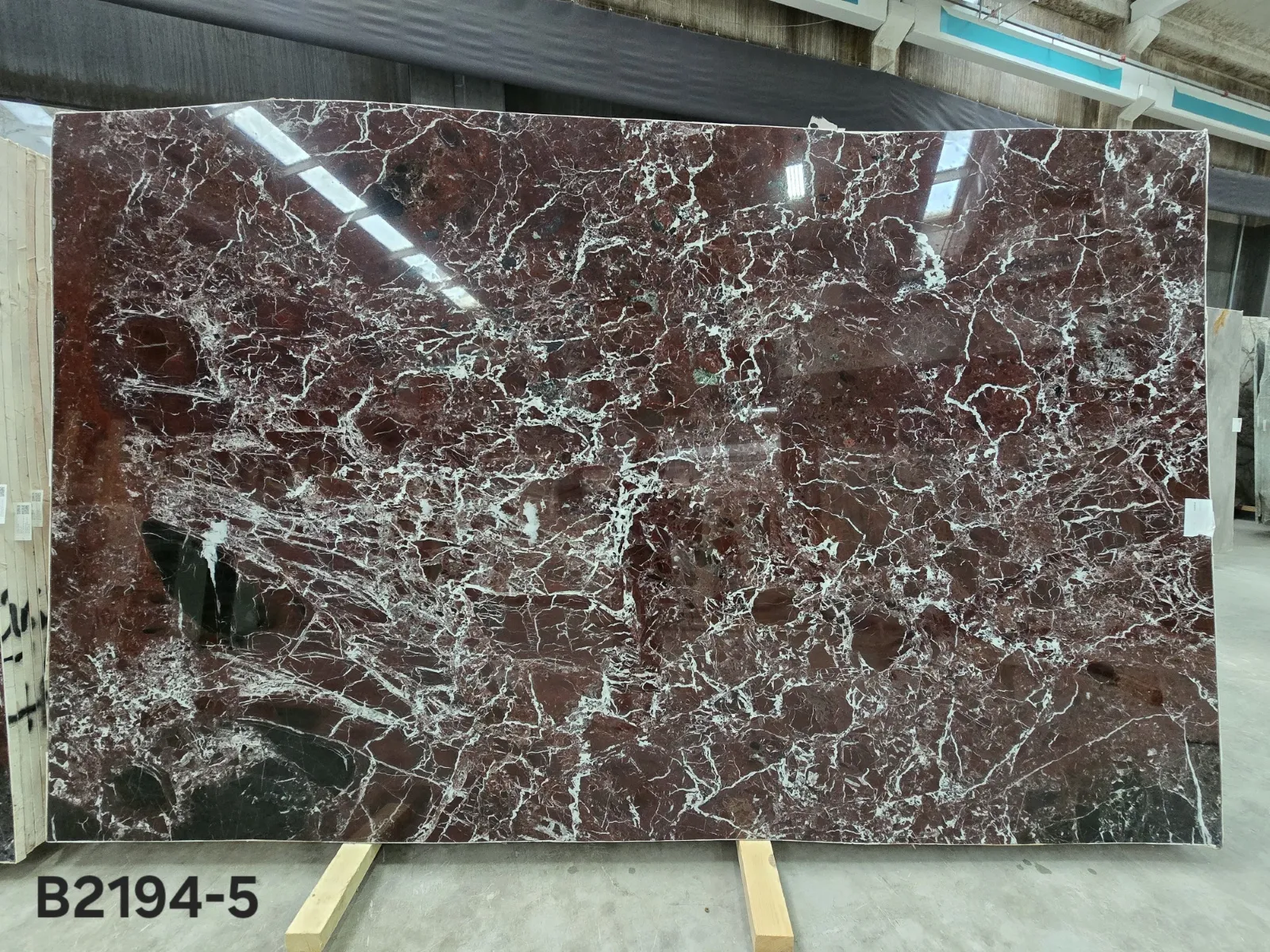 B2194 - 2 CM Rosso Levanto Polished