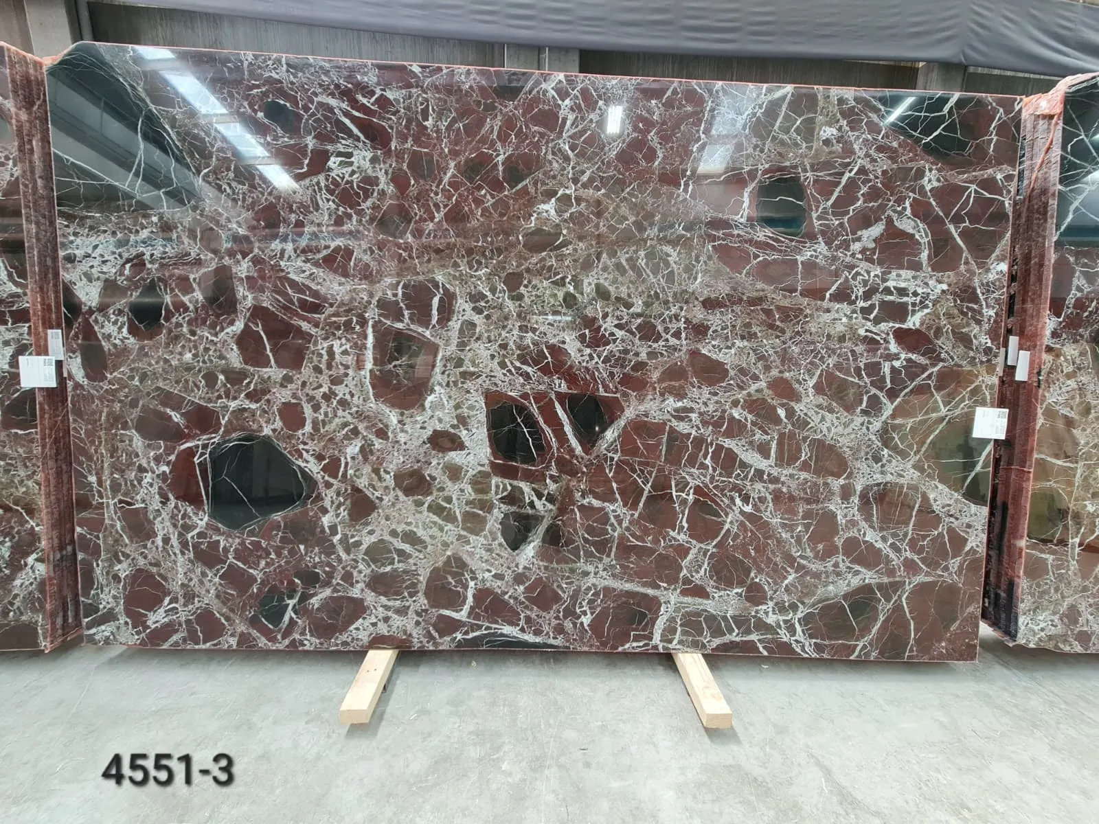 4551 - 2 CM Rosso Levanto Polished