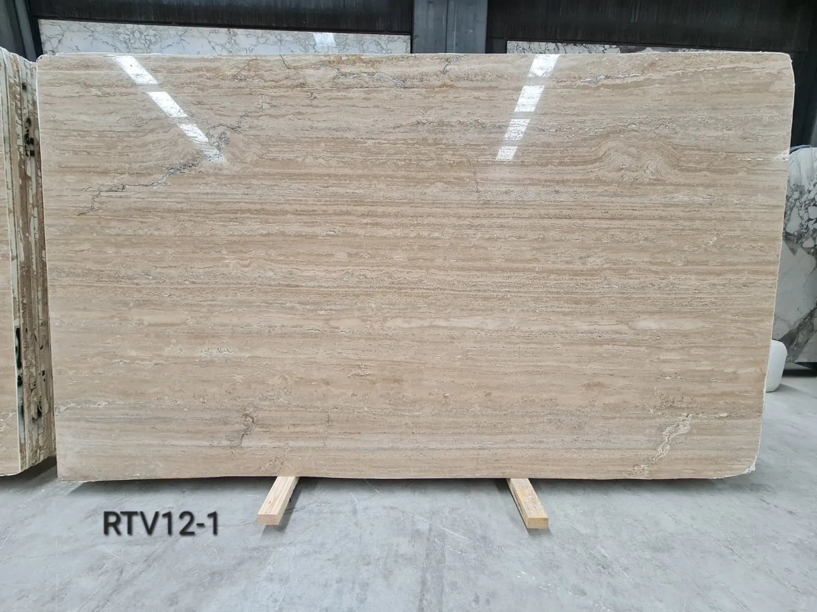RTV12 - 2 CM Riva Travertine Veincut Filled Polished