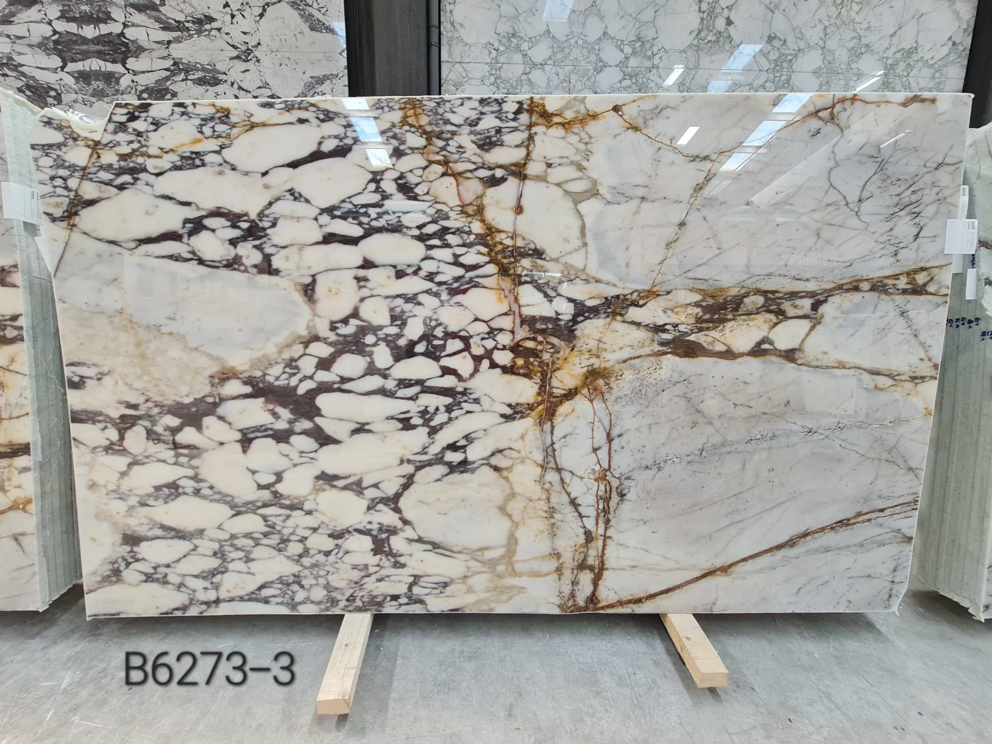 B6273 - 2 CM Afyon Sugar Violet Polished