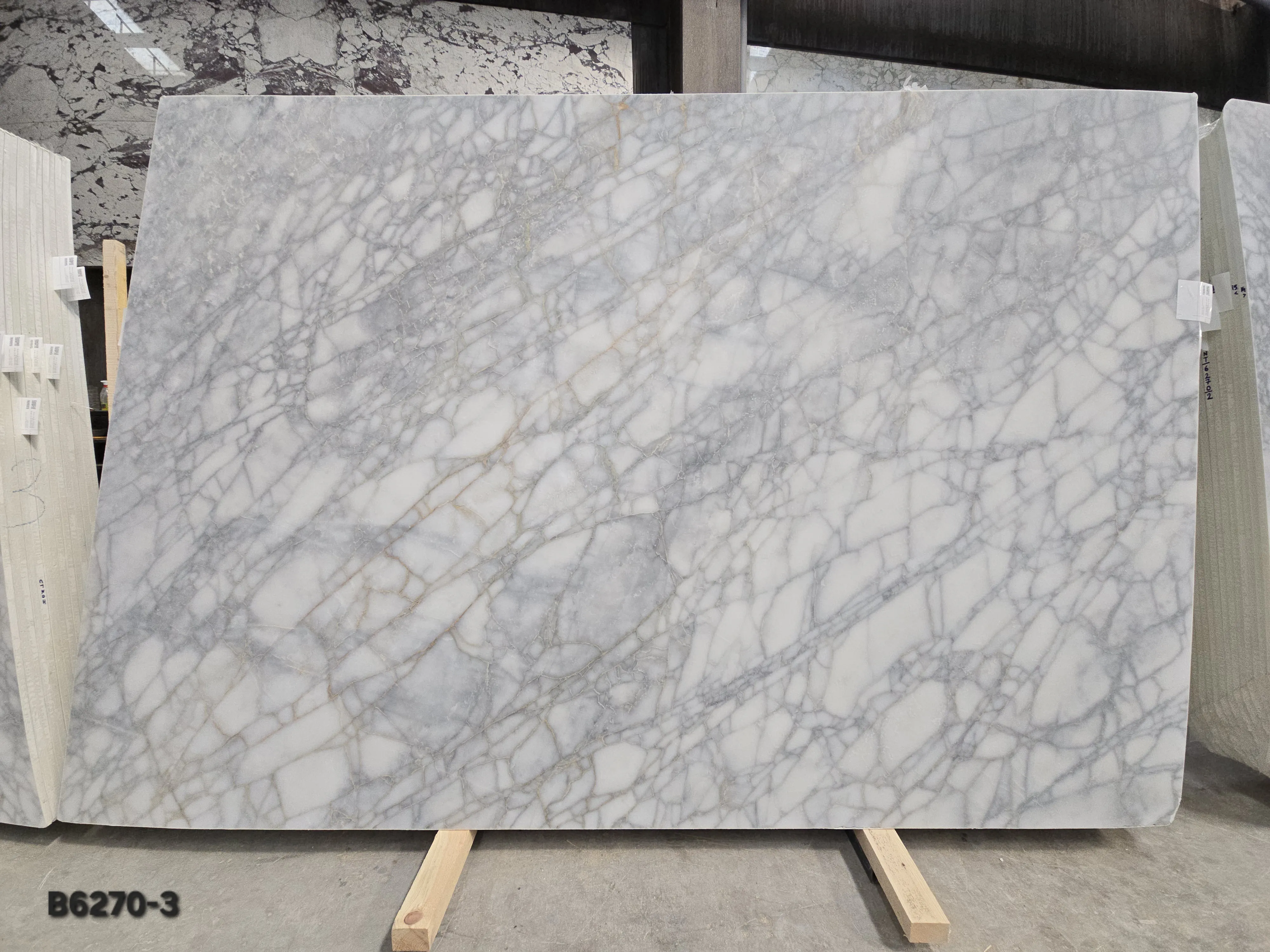 B6270 - 2 CM Bianco Venato Honed