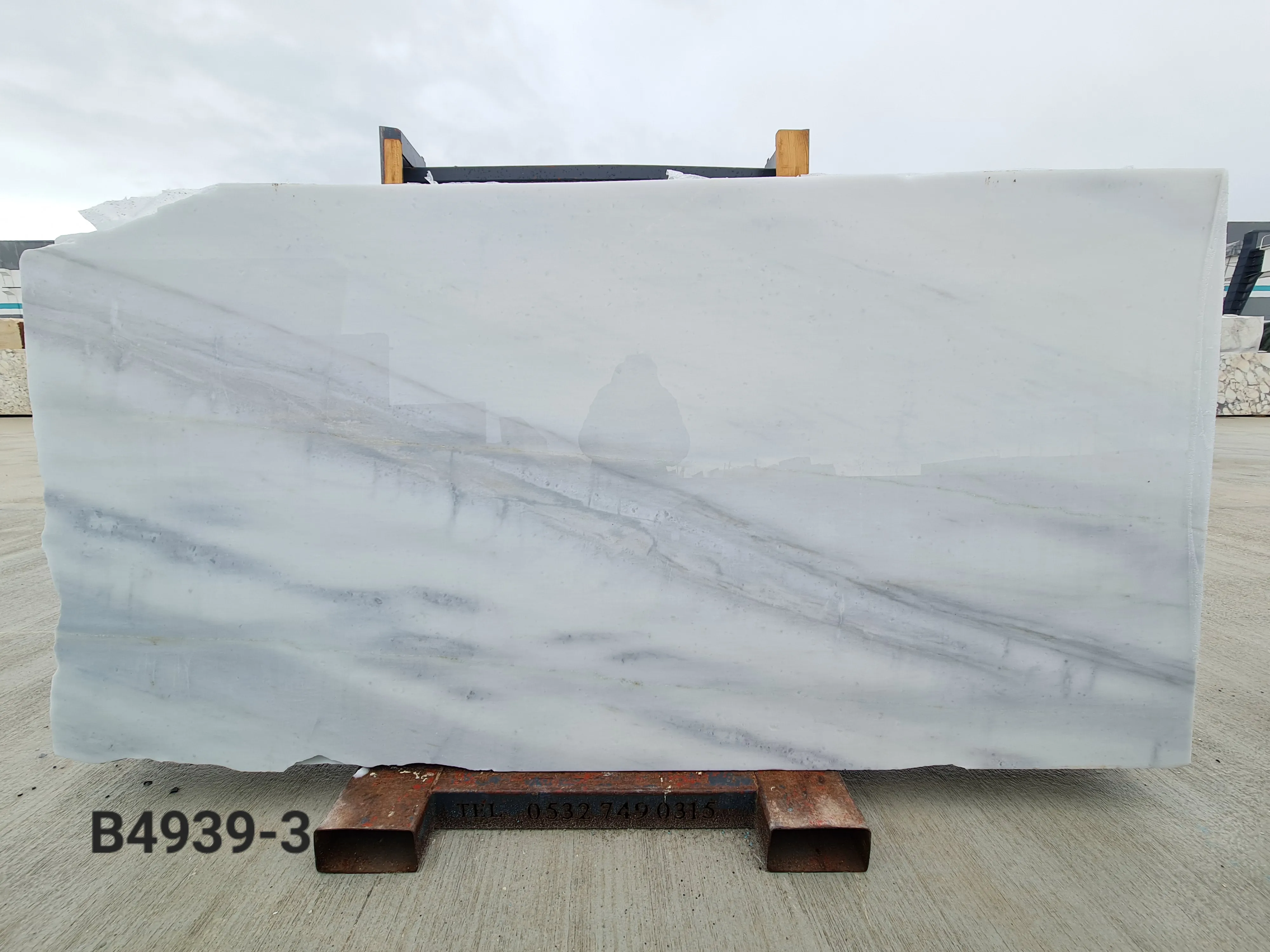 B4939 - 2 CM Kemalpasa White Polished