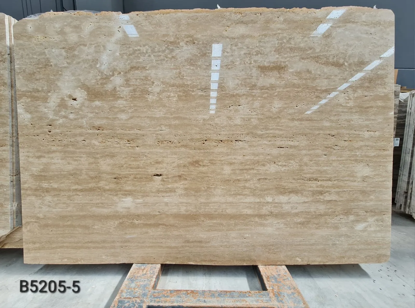 B5205 - 2 CM Travertine Unfilled Polished