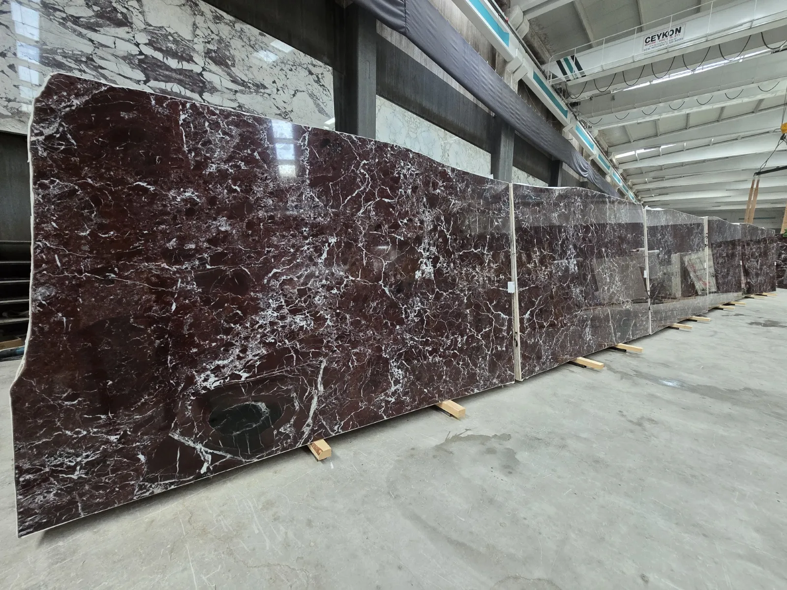 B2194 - 2 CM Rosso Levanto Polished