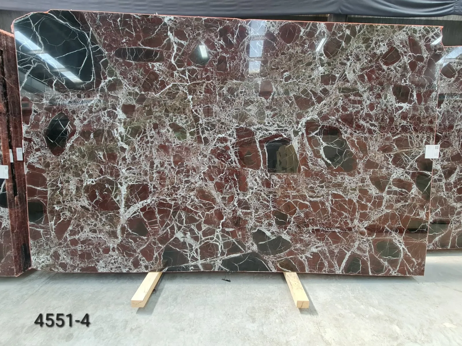 4551 - 2 CM Rosso Levanto Polished