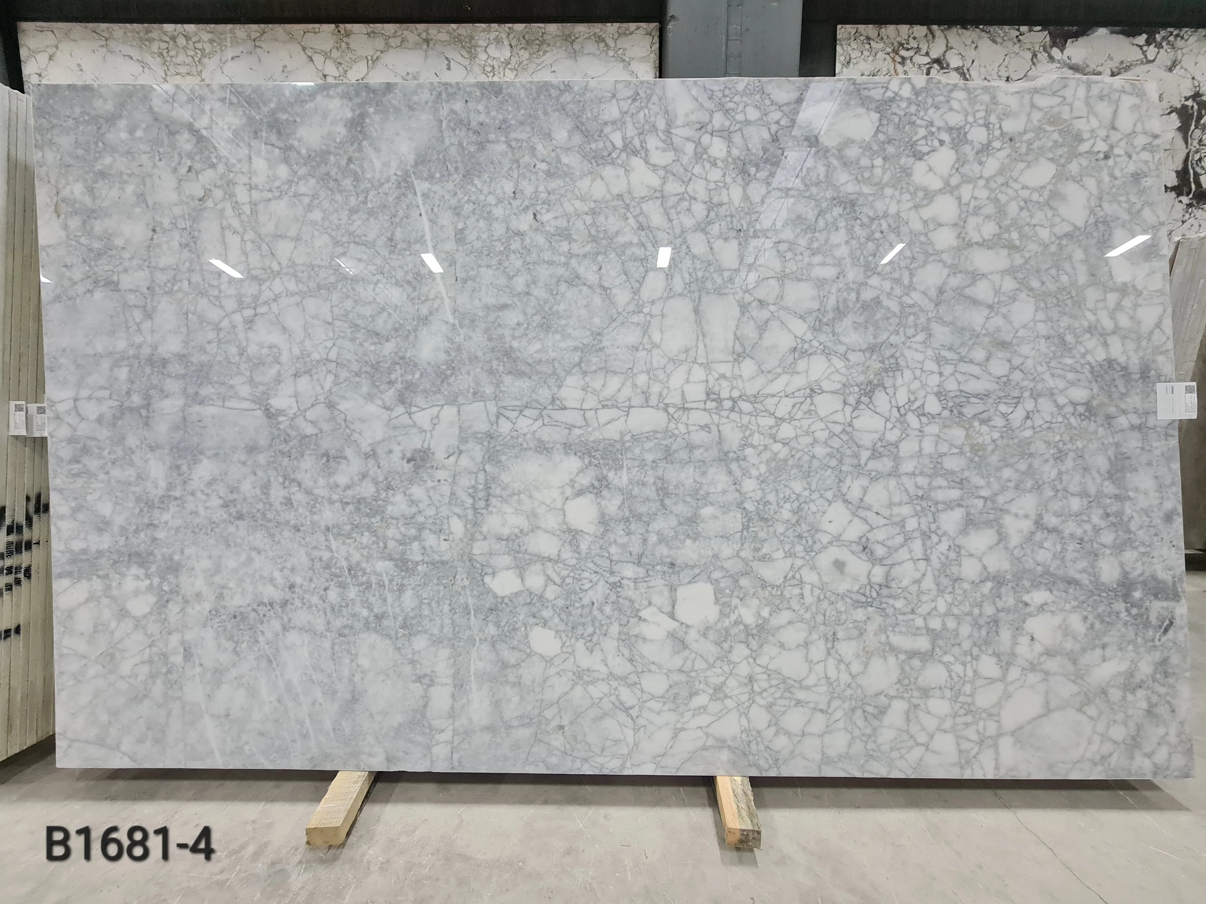 B1681- 2CM BIANCO VENATO POLISHED