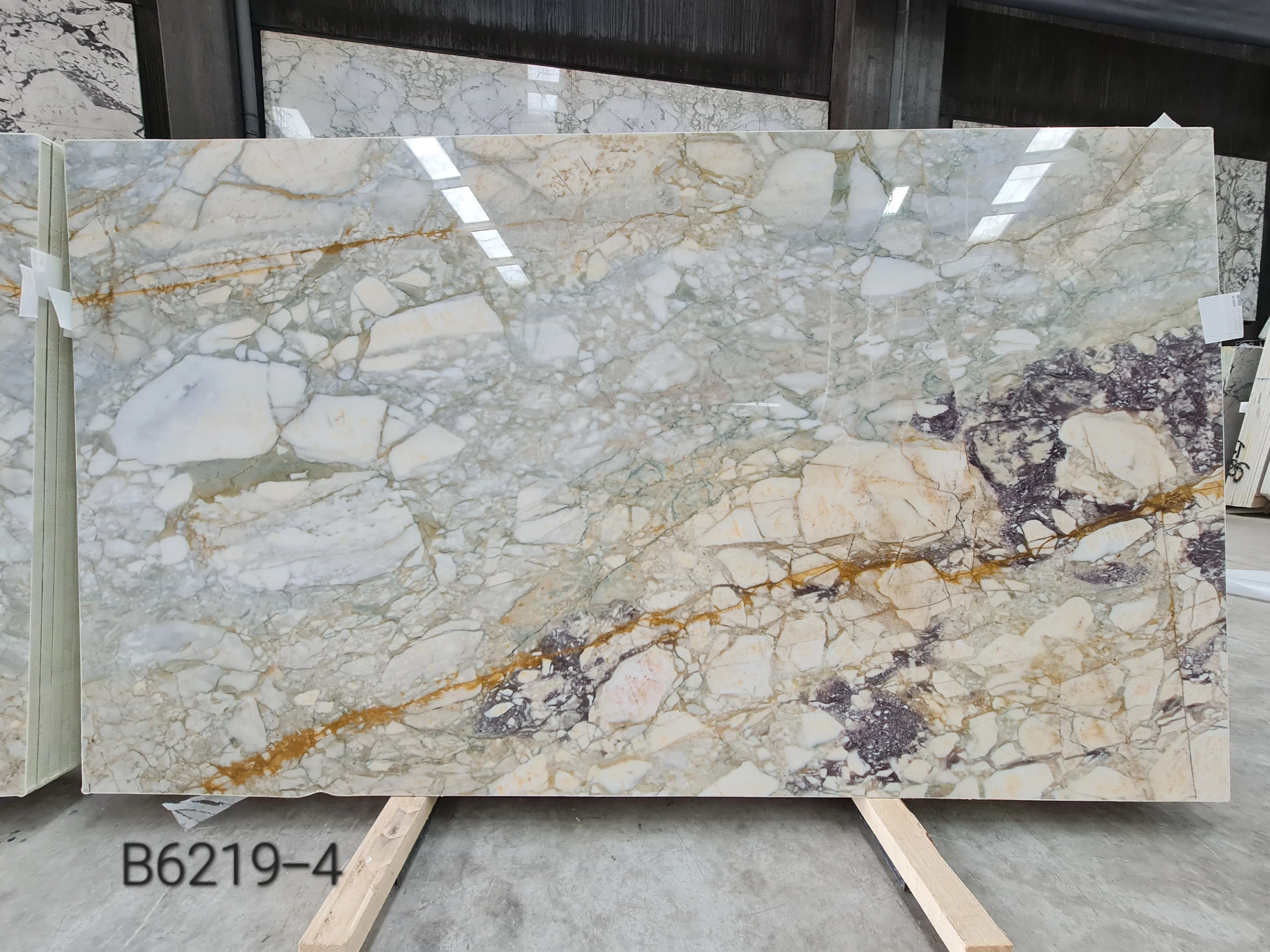 B6219 - 2 CM Calacatta Green Polished