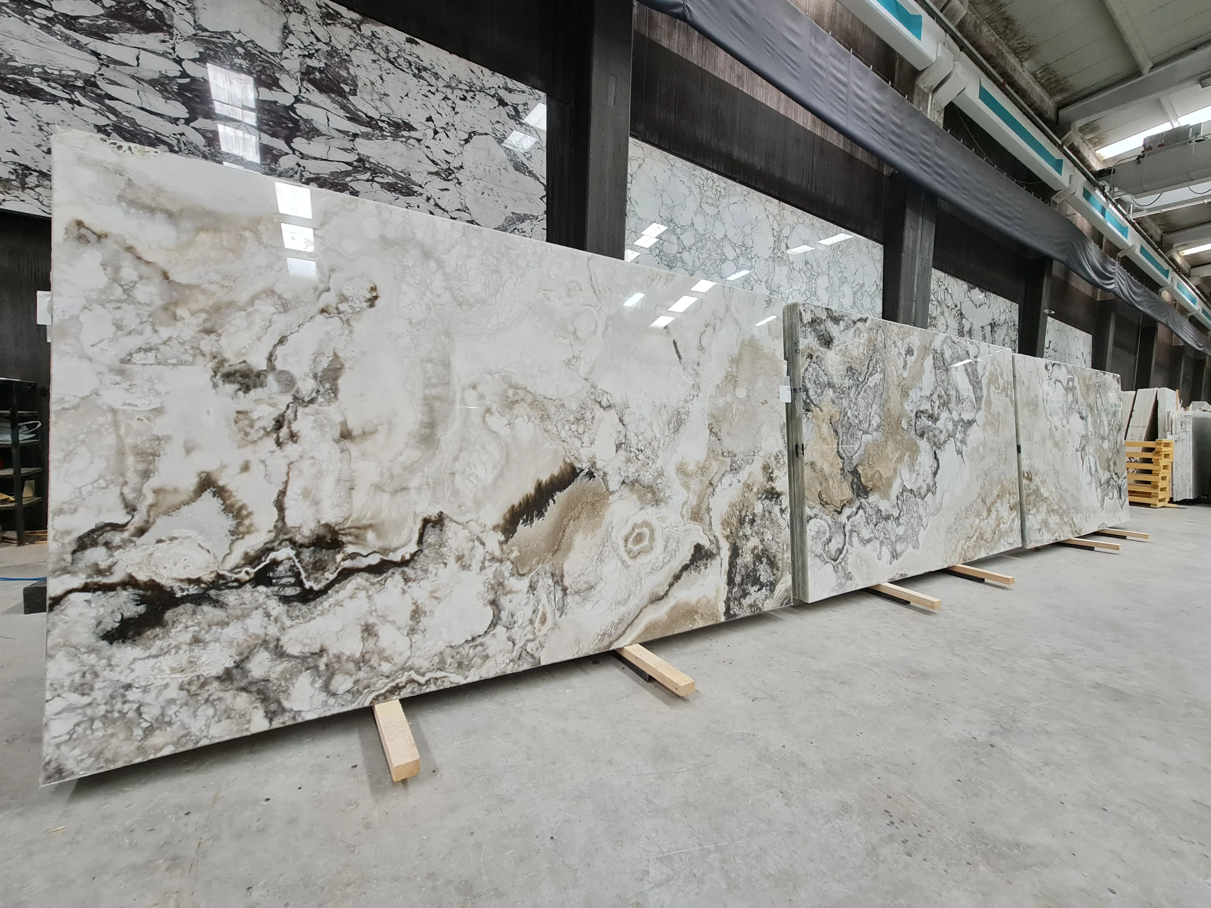 B6246 - 2 CM Grey Onyx Polished