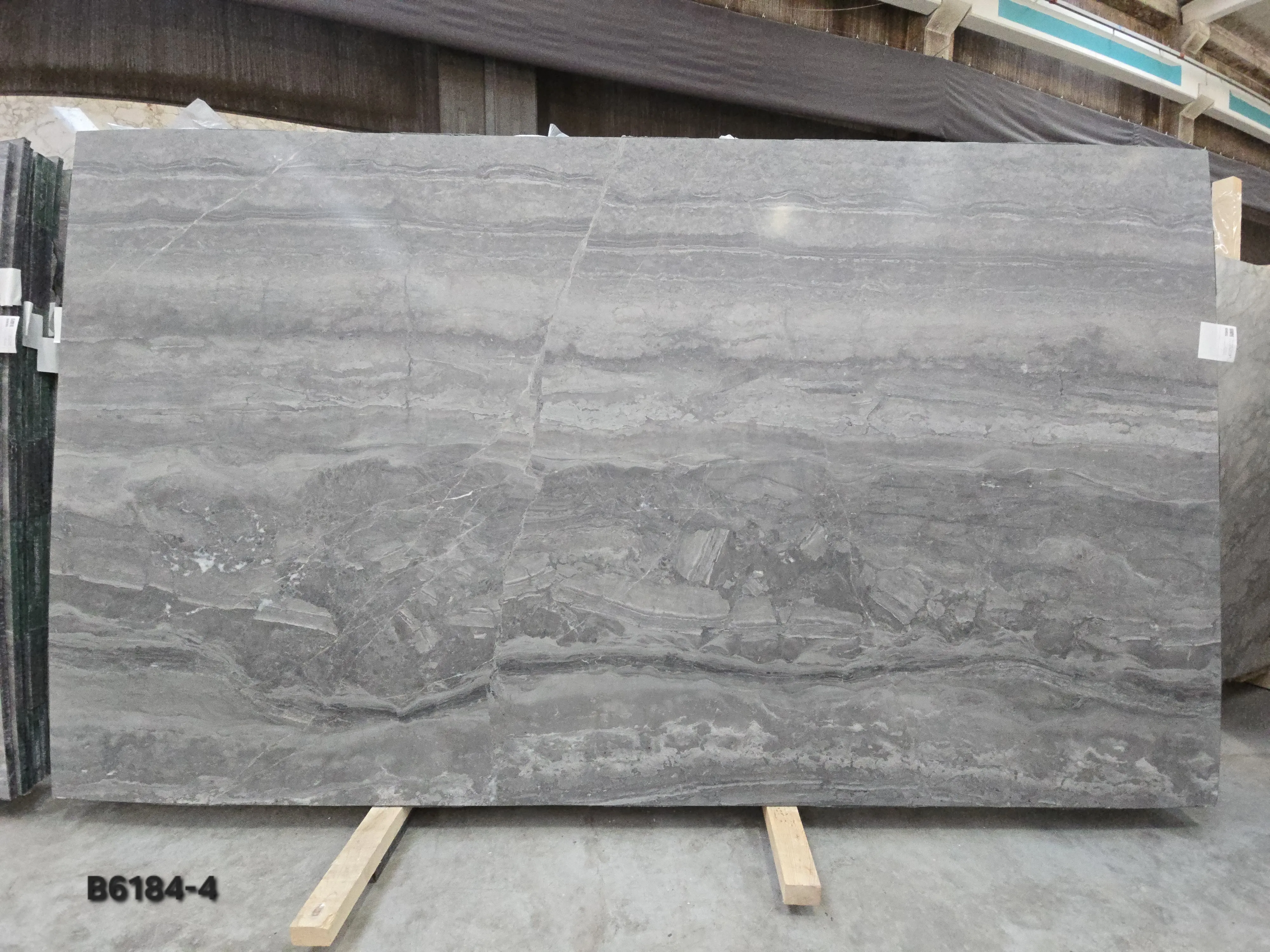 B6184 - 2 CM Titanium Grey Honed