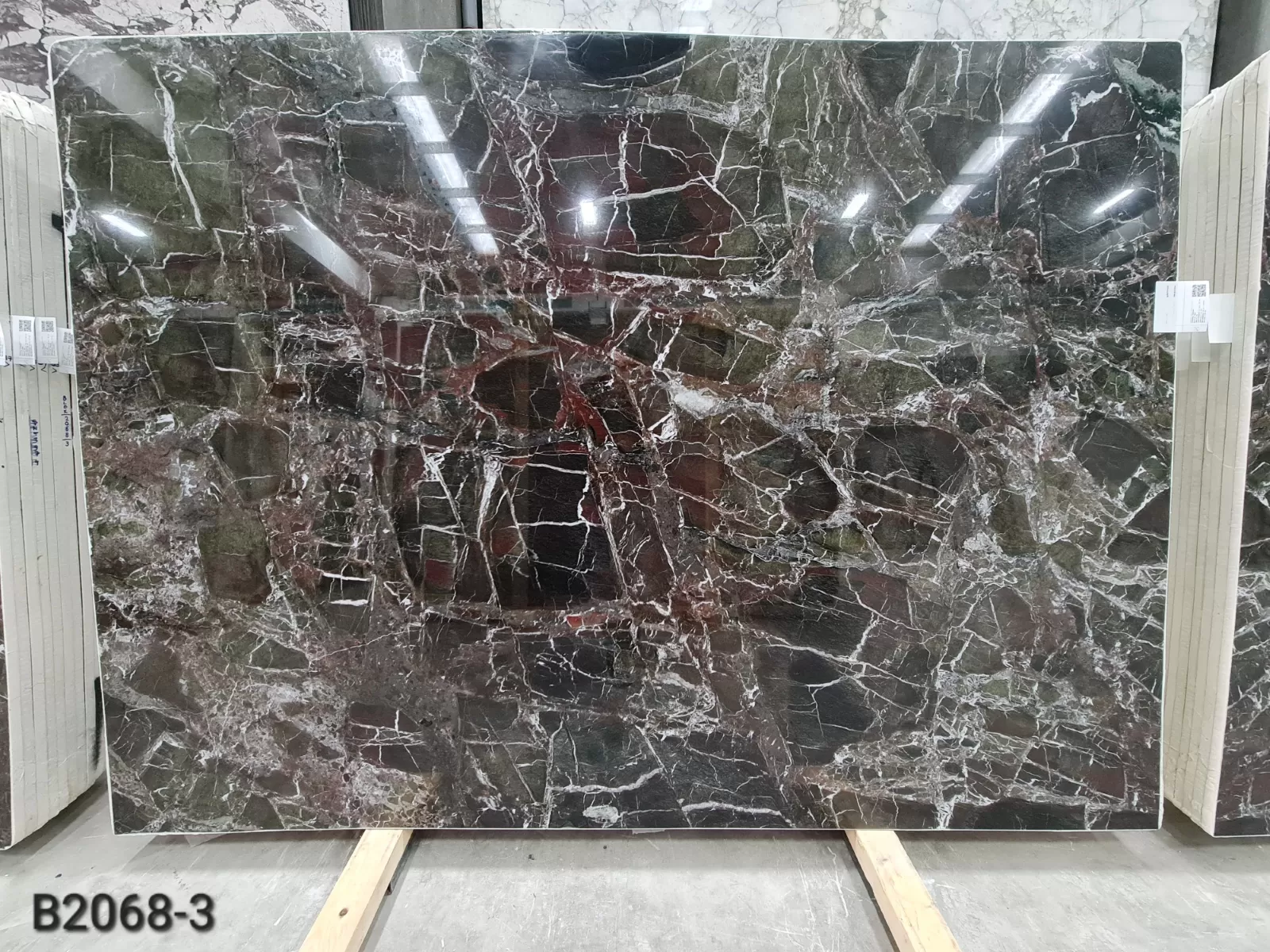B2068 - 2 CM Verde Levanto Polished
