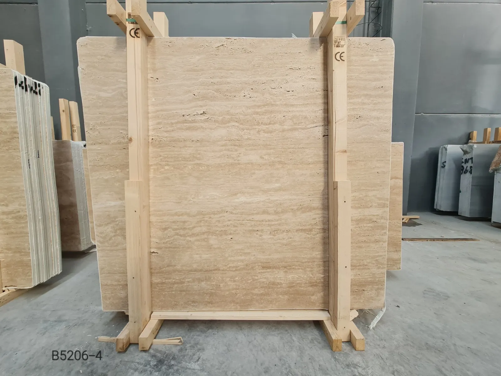 B5206 - 2 CM Veincut Travertine Unfilled Honed