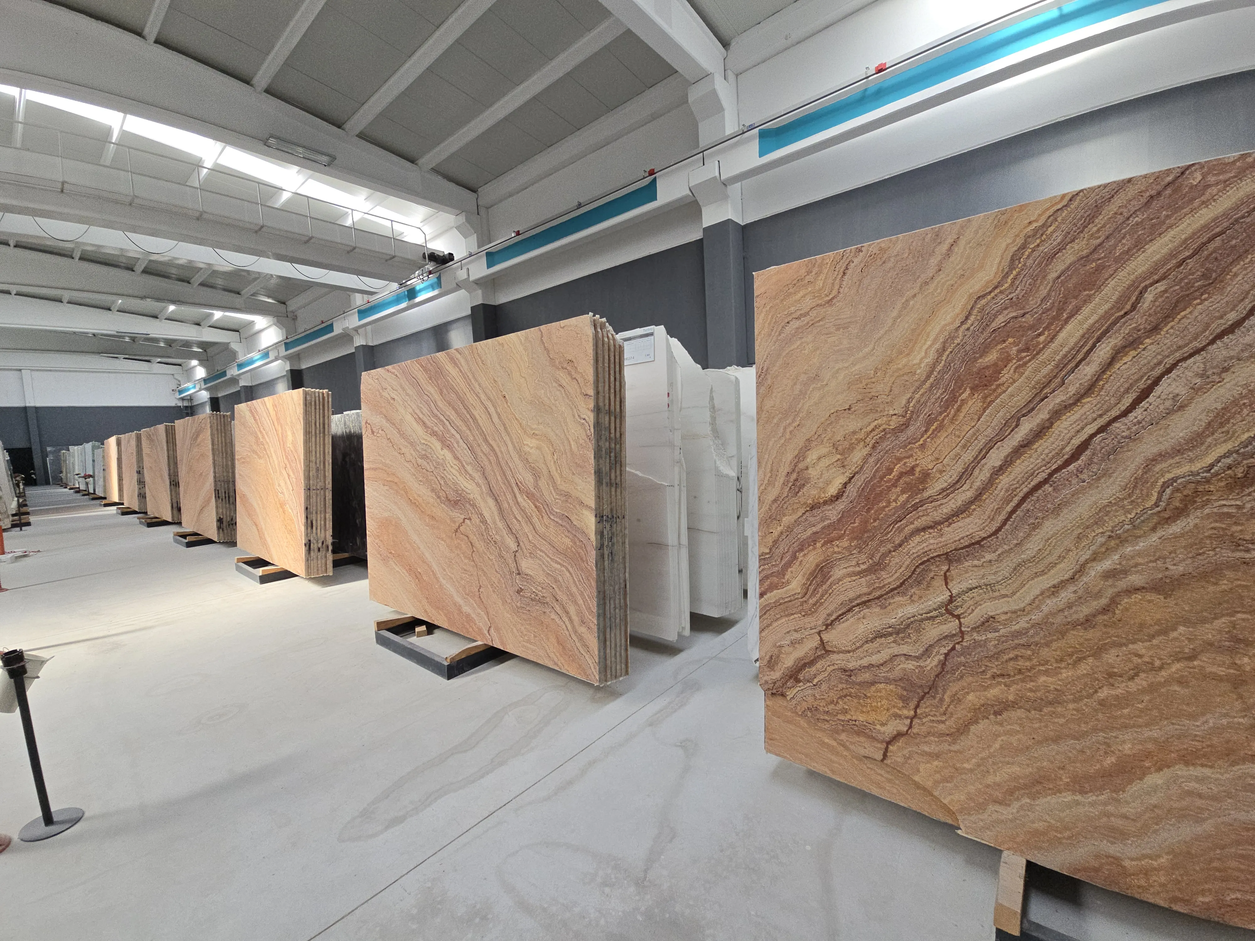 B4841 - 2 CM Autumn Travertine Leather-Finish