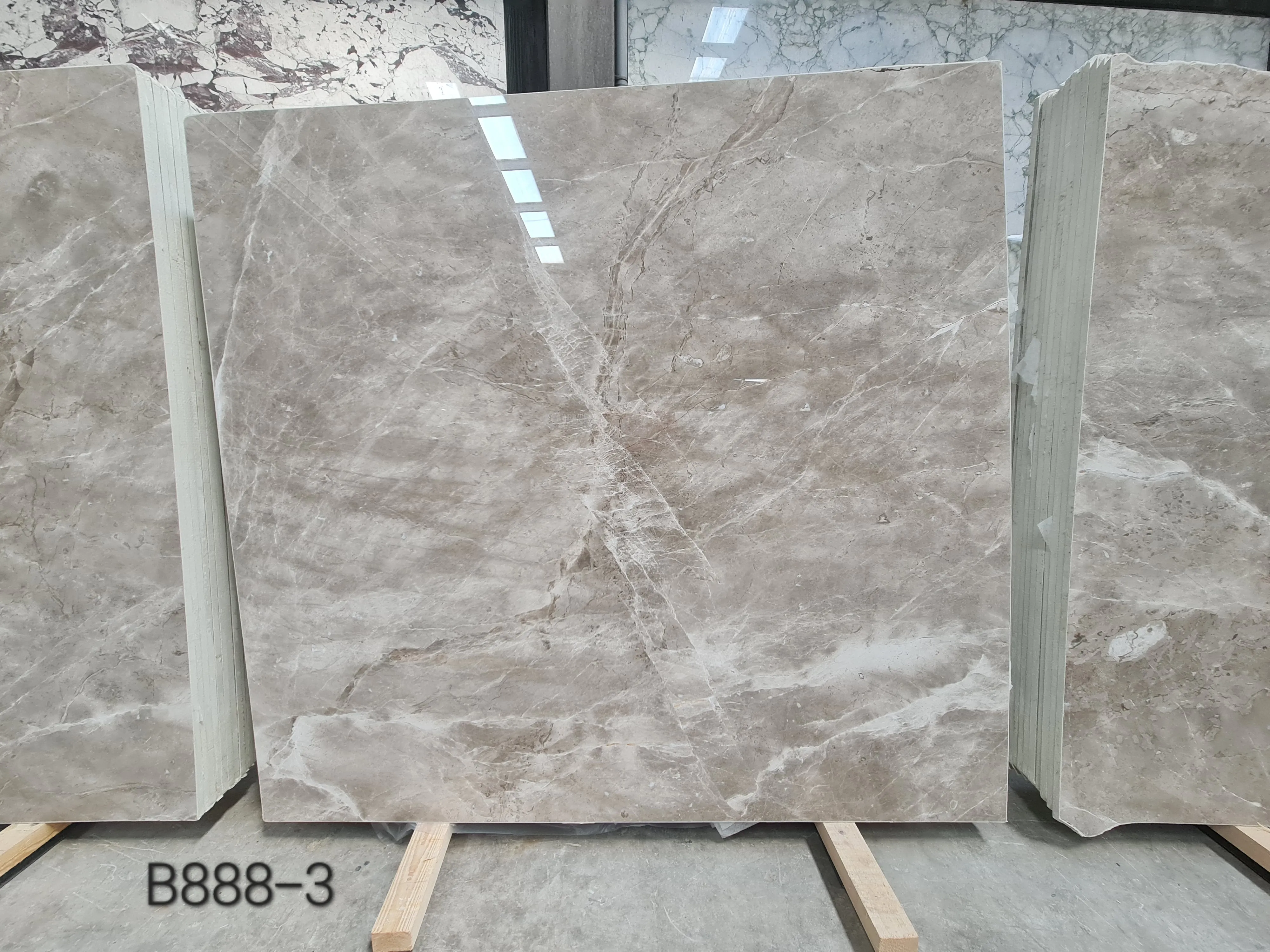 B888 - 2 CM Karaman Grey Polished