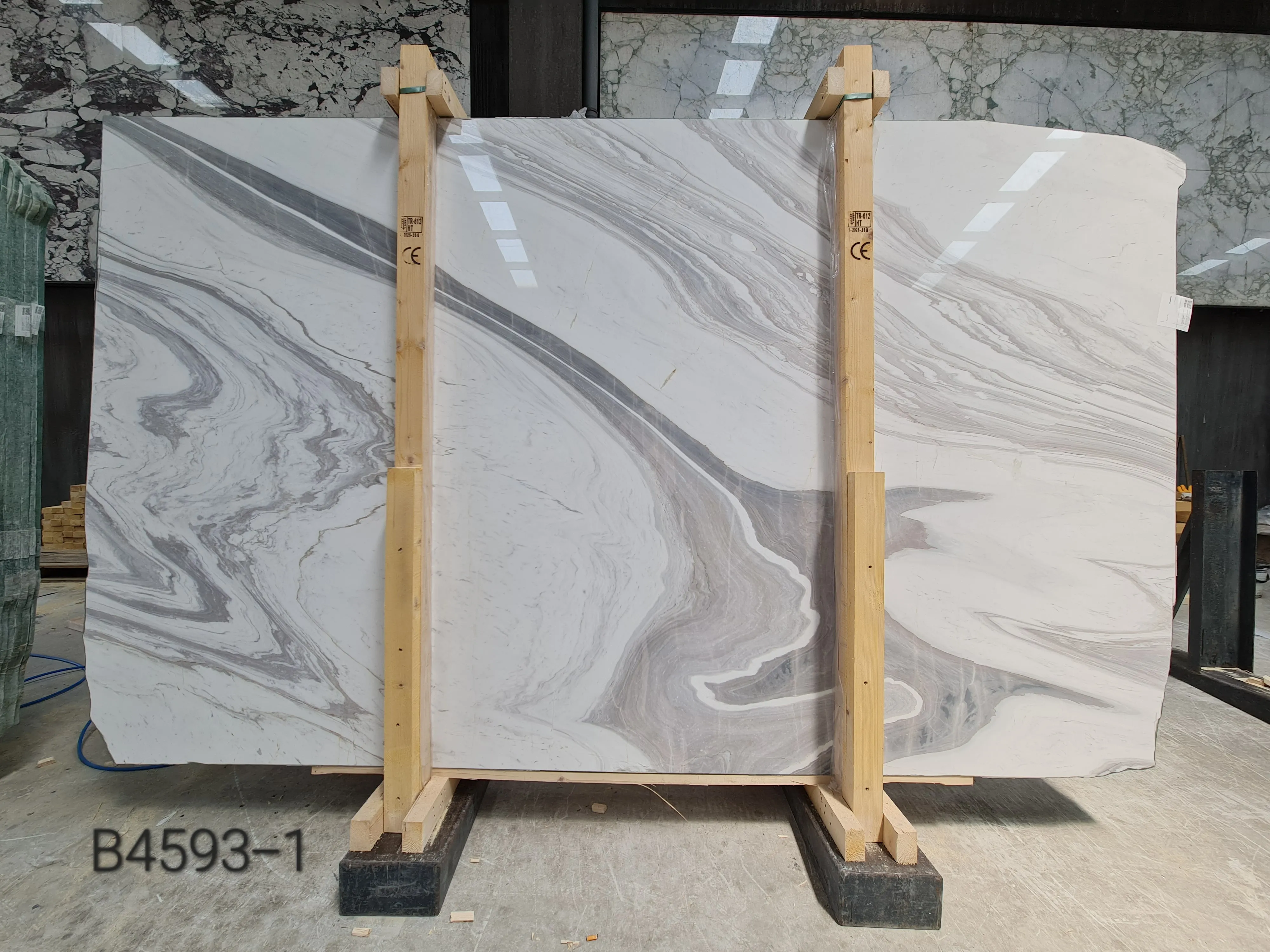 B4593 - 2 CM Bianco Monte Polished