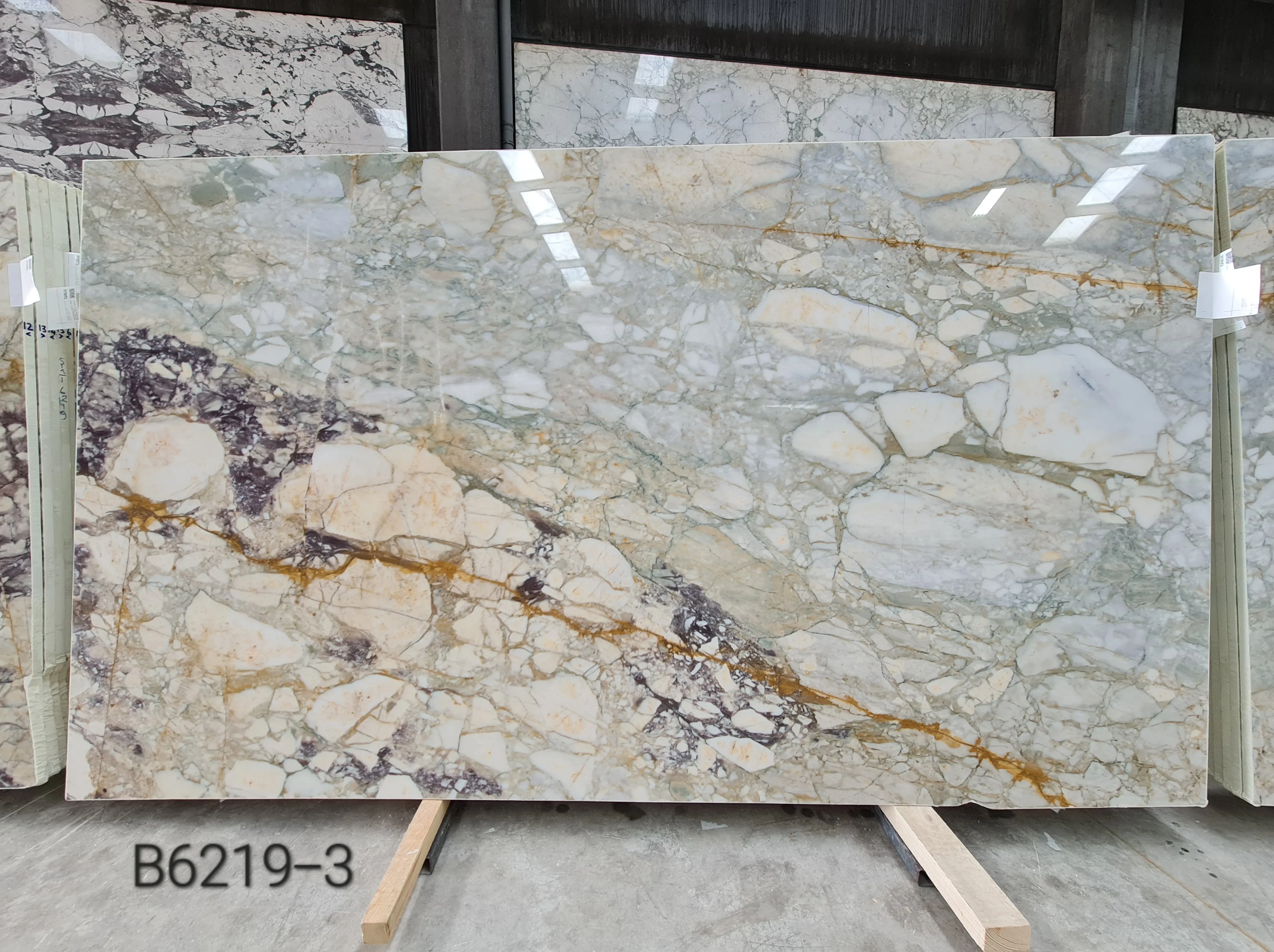 B6219 - 2 CM Calacatta Green Polished