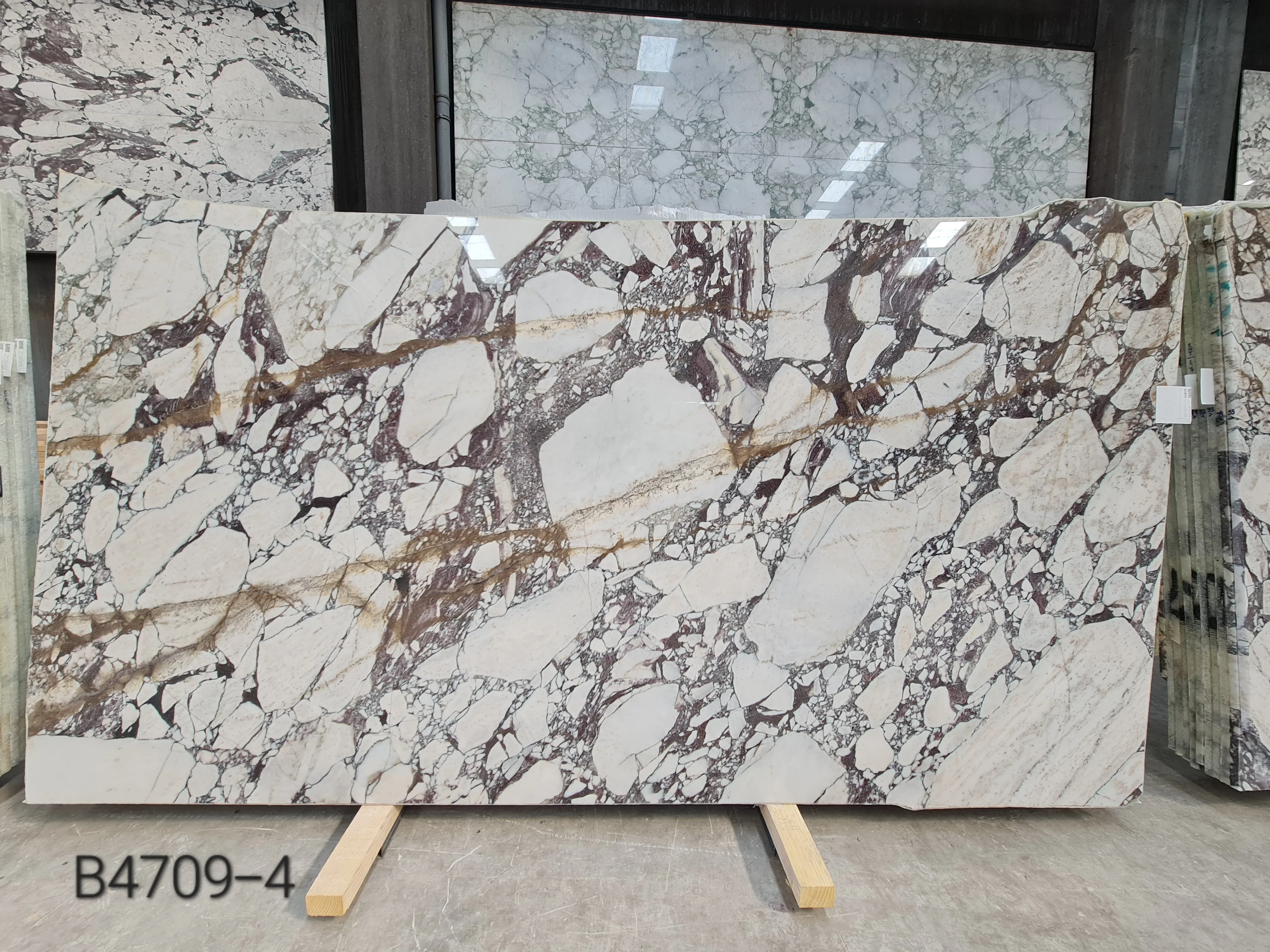 B4709 - 2 CM Calacatta Viola Polished