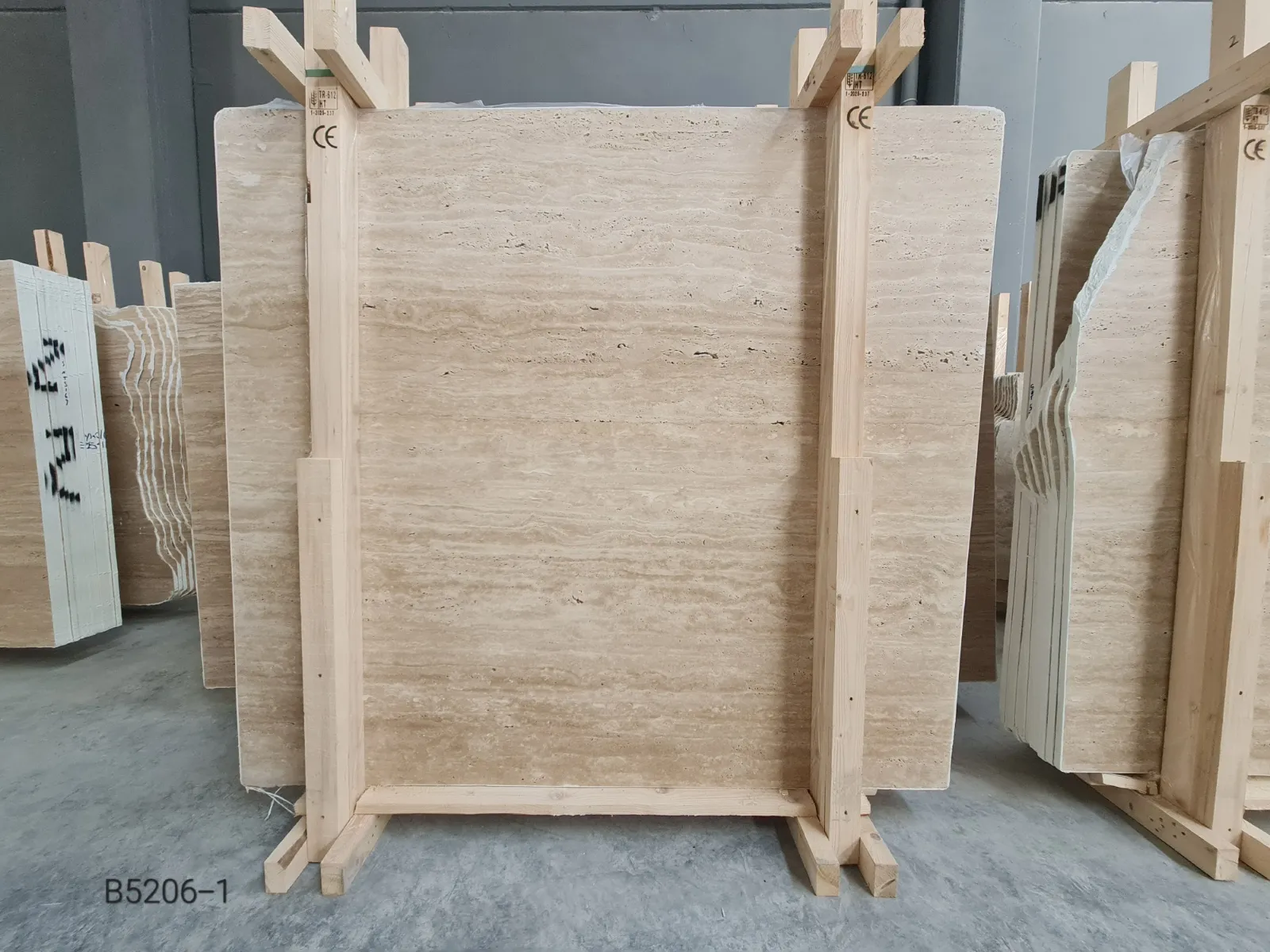 B5206 - 2 CM Veincut Travertine Unfilled Honed