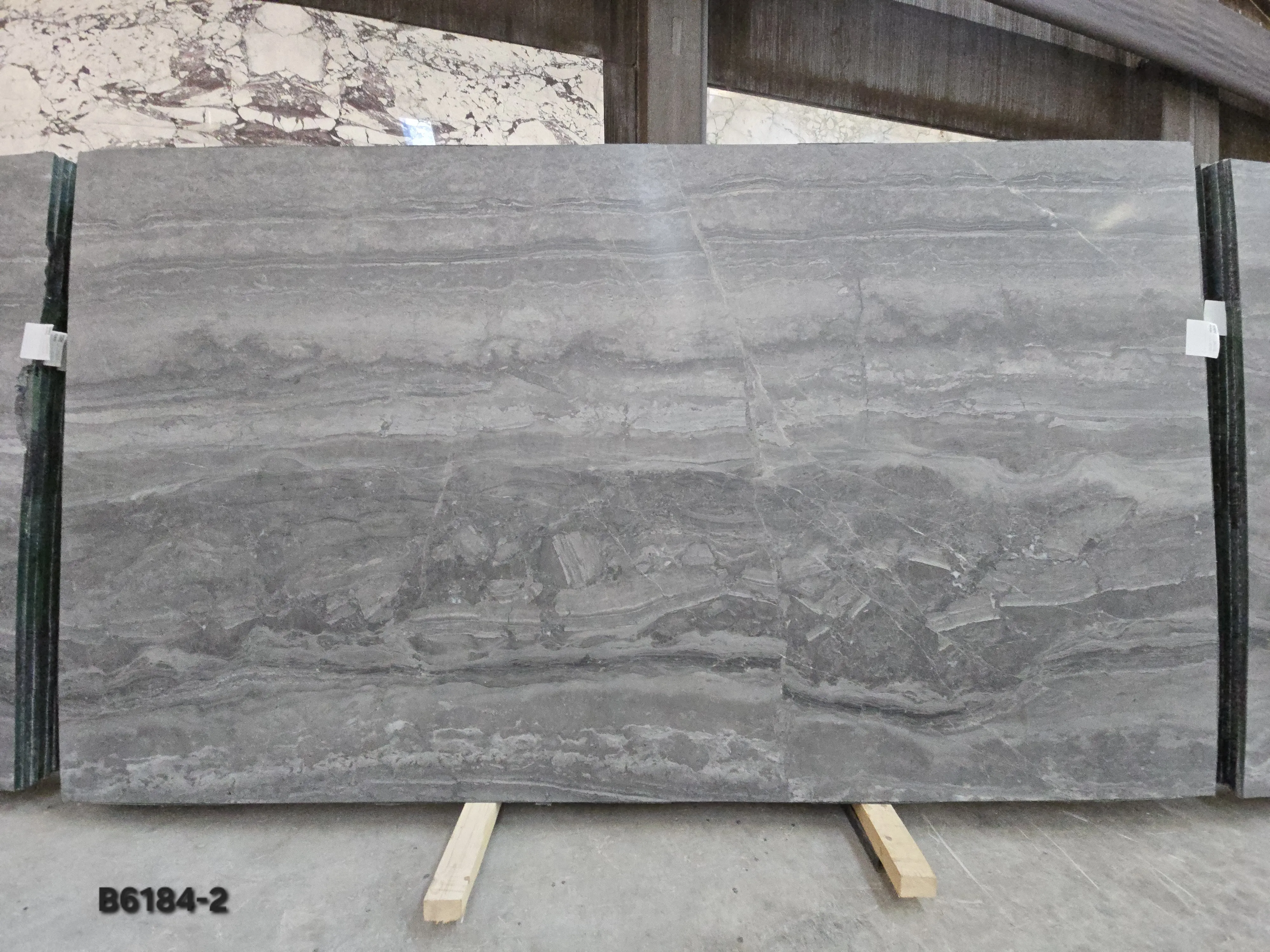 B6184 - 2 CM Titanium Grey Honed