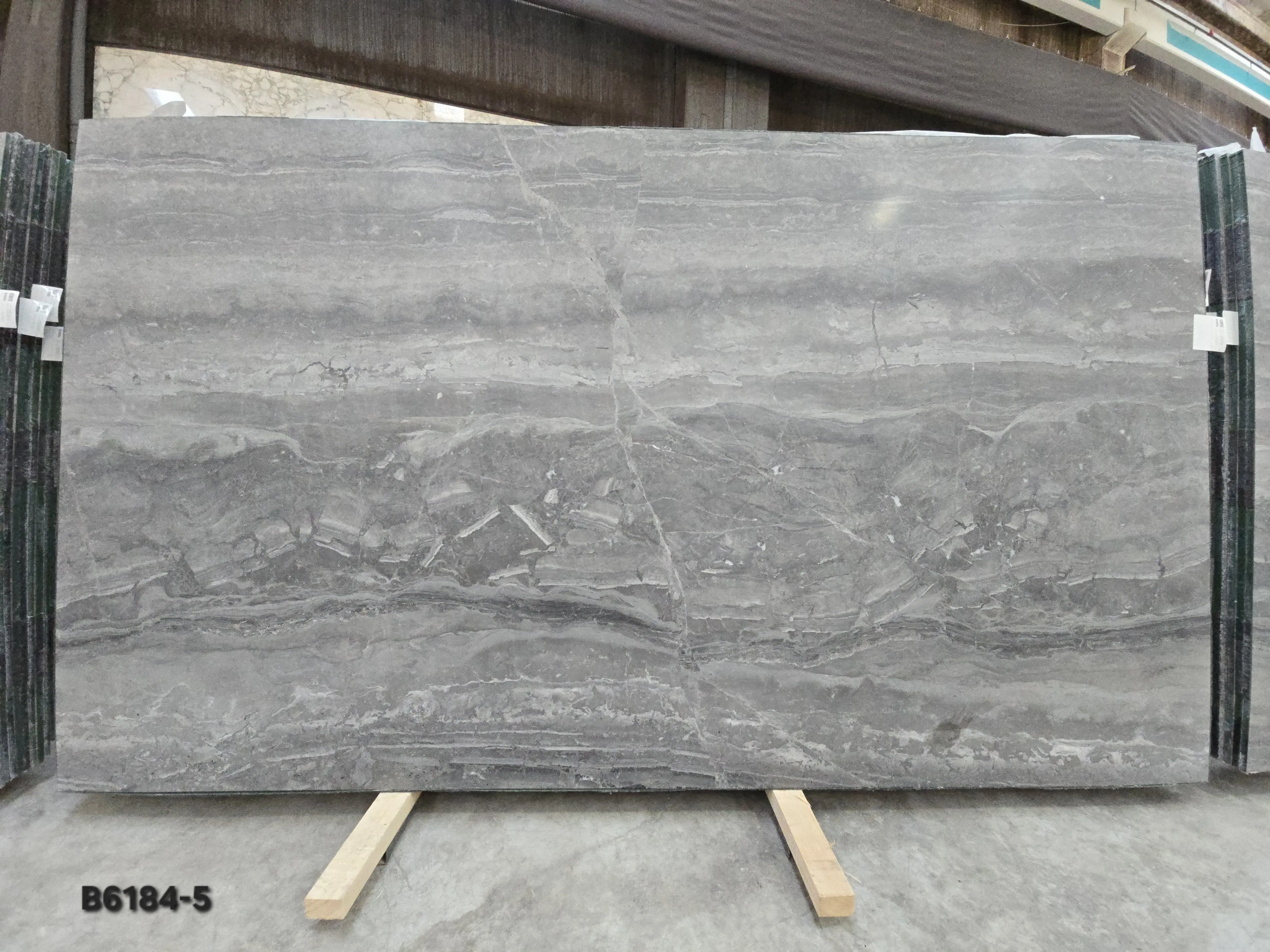 B6184 - 2 CM Titanium Grey Honed