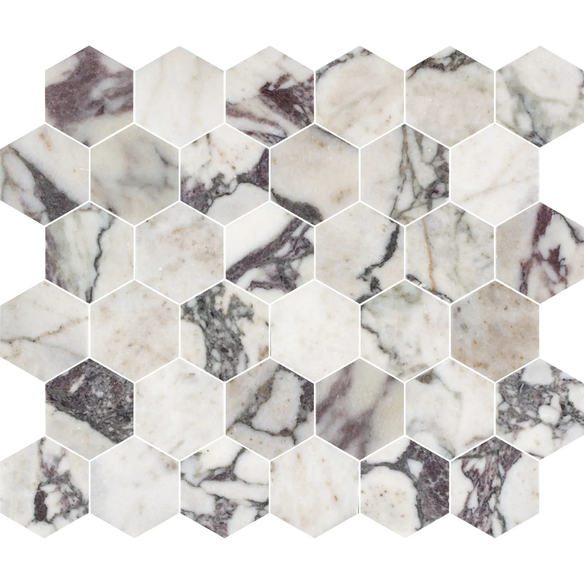 Calacatta Viola Hexagon