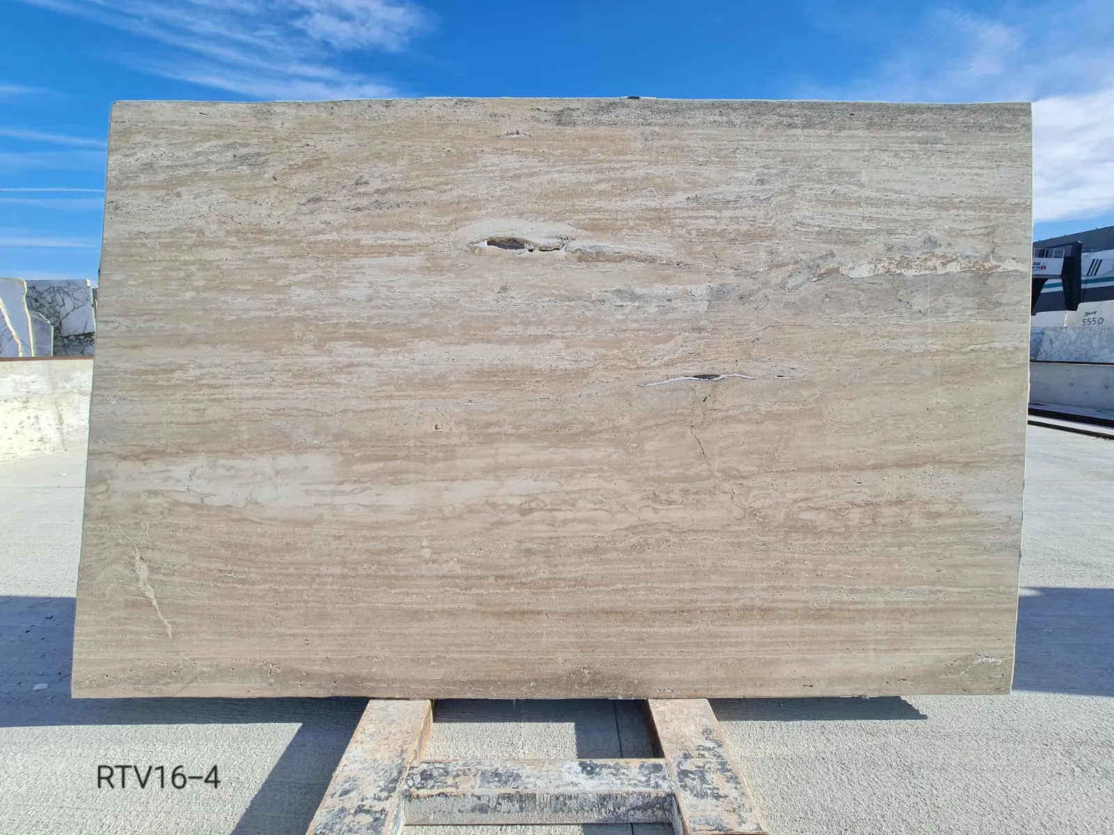 RTV16 - 2 CM Riva Travertine Veincut Unfilled Polished