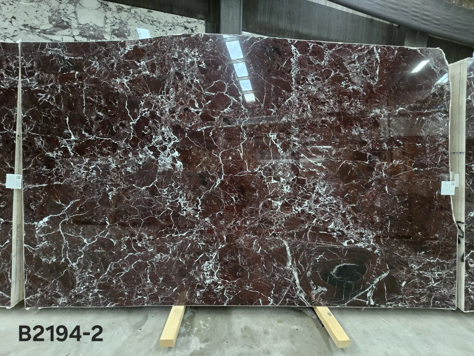 B2194 - 2 CM Rosso Levanto Polished