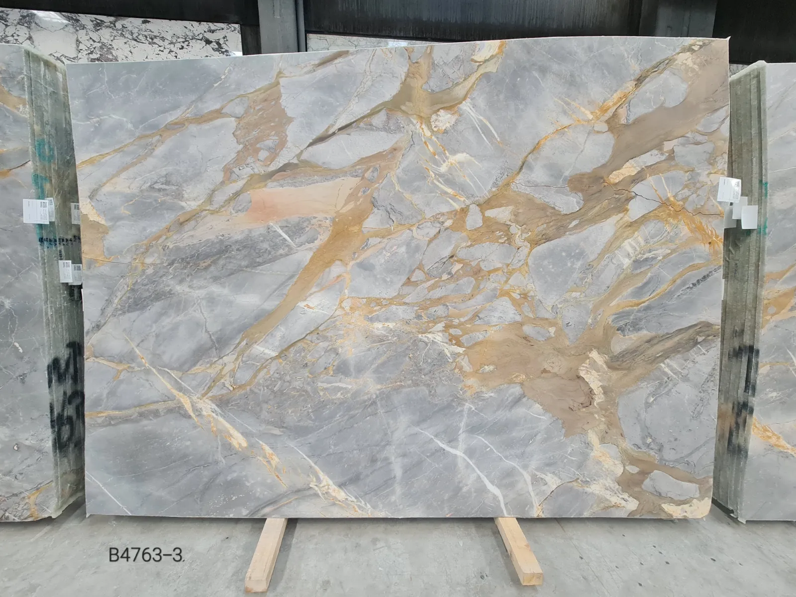 B4763 - 2 CM Baran Grey Honed