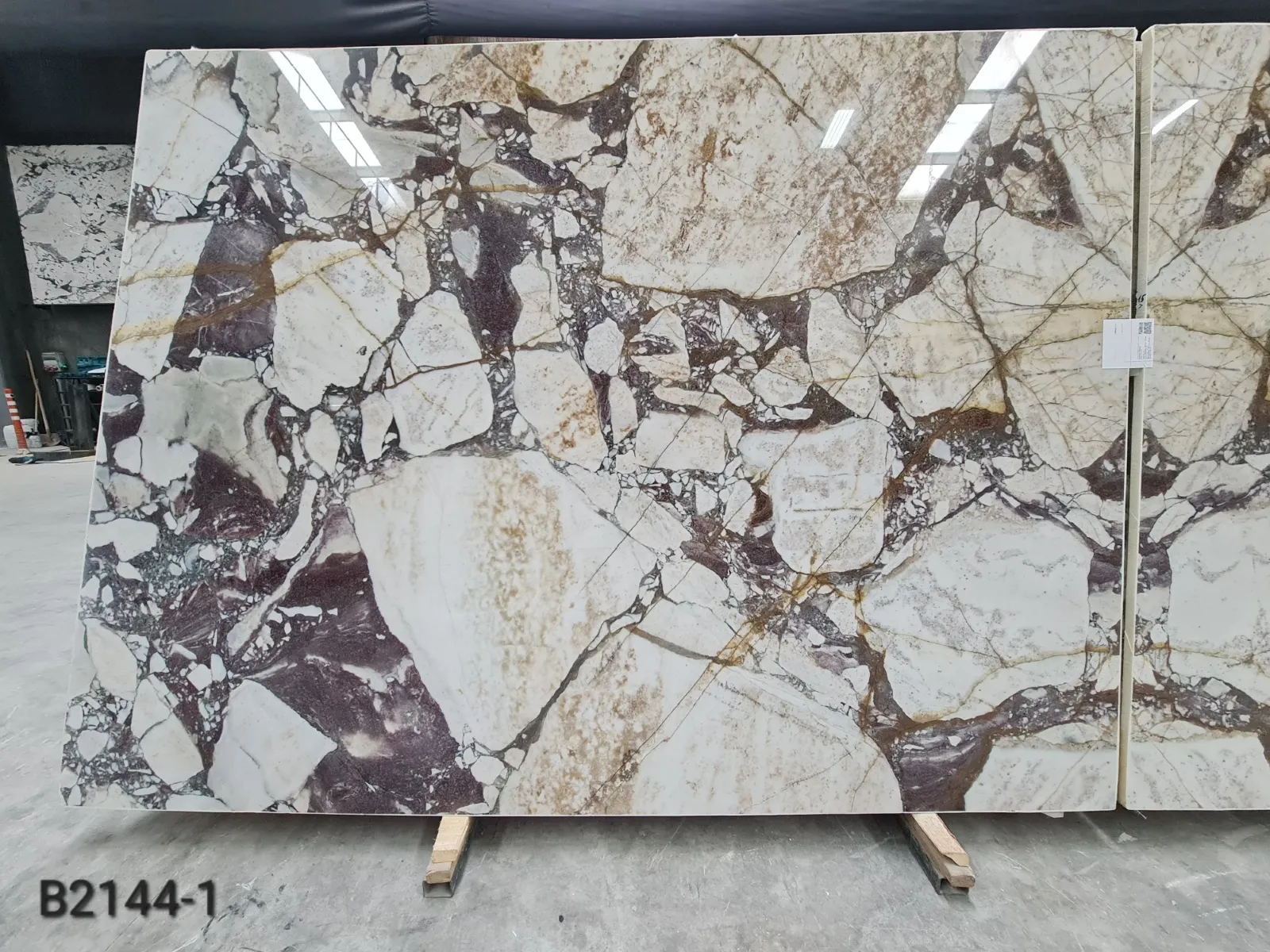 B2144 - 2 CM Calacatta Viola Polished