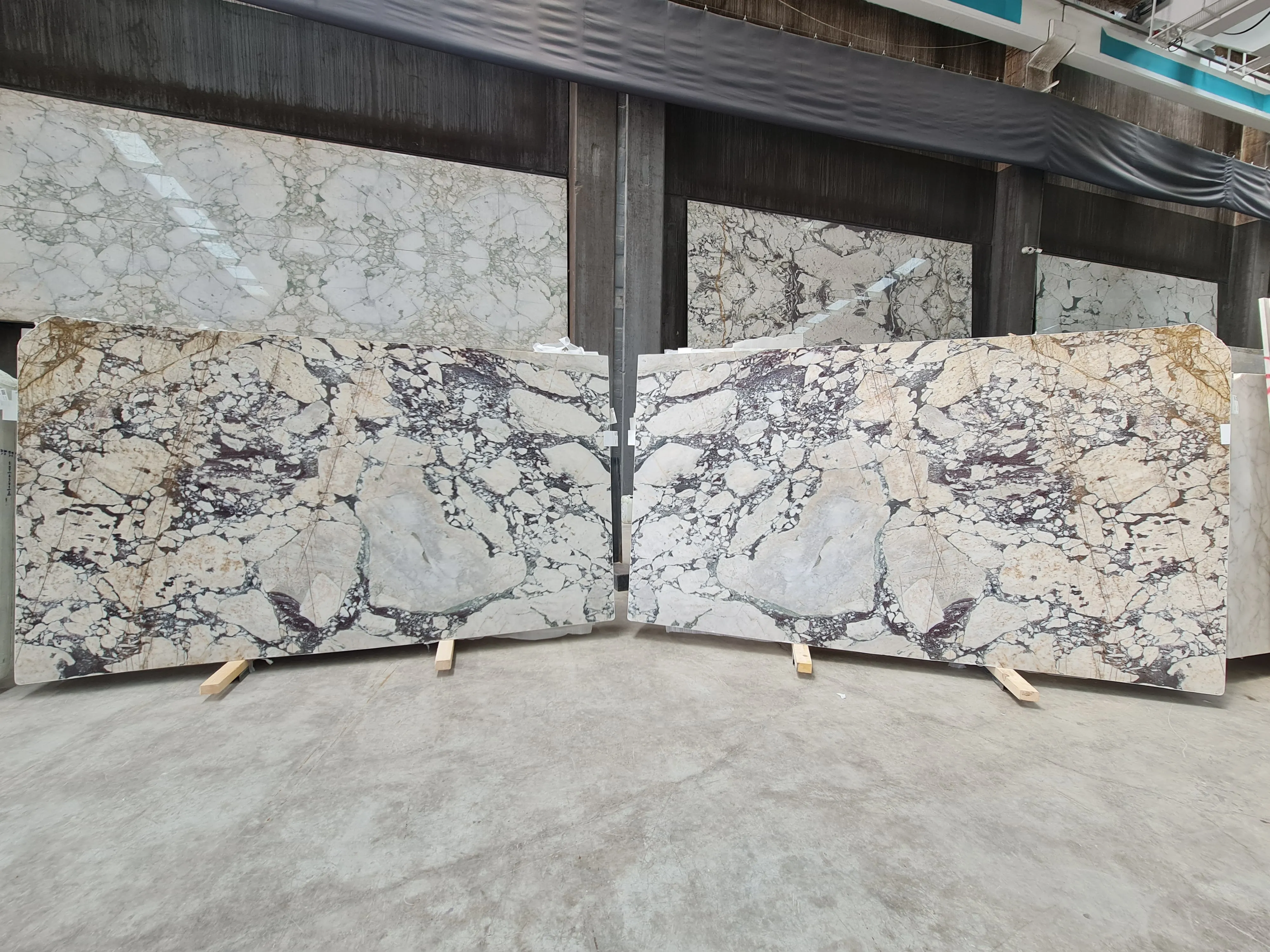 B6371 - 2 CM Calacatta Viola Polished