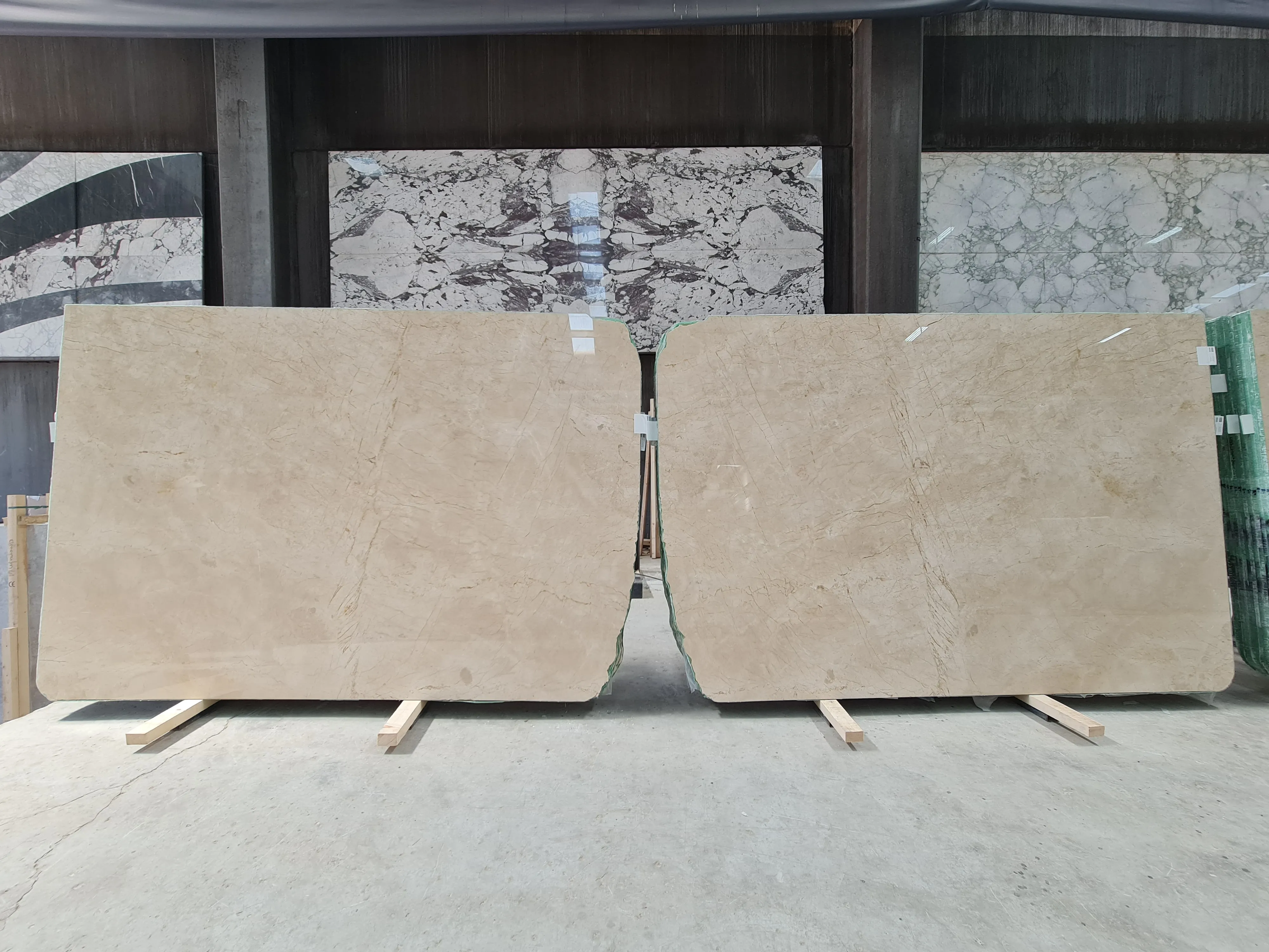 B6287 - 2 CM Bursa Beige Polished