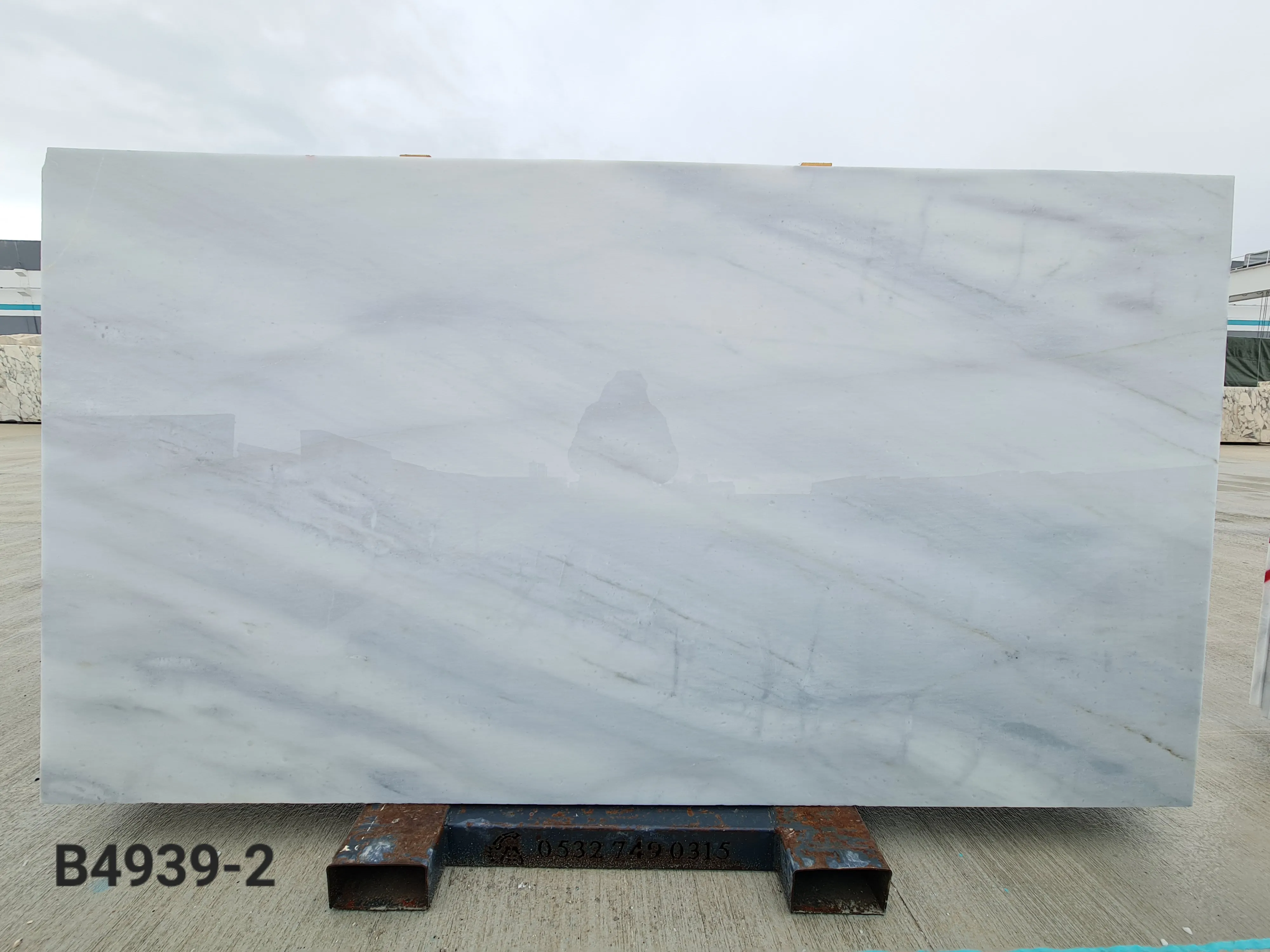 B4939 - 2 CM Kemalpasa White Polished