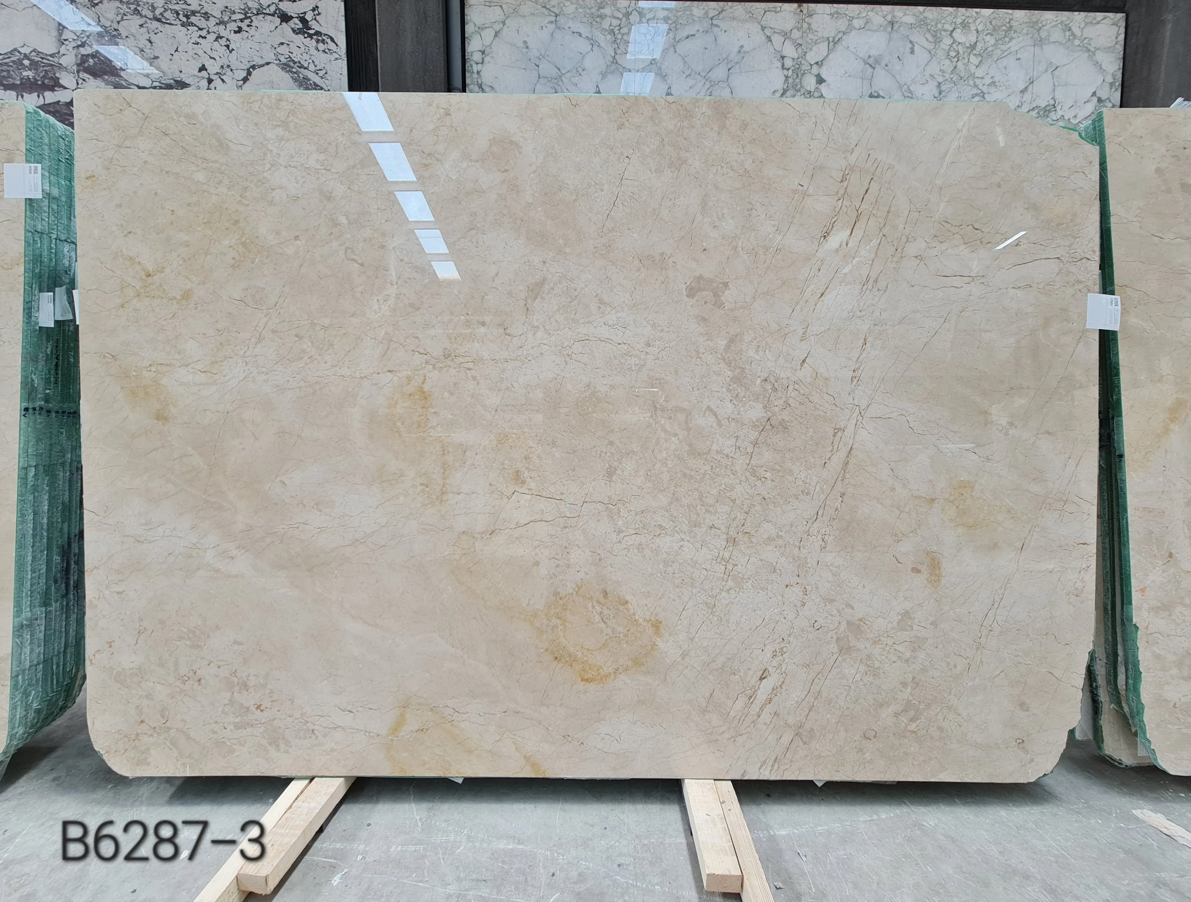 B6287 - 2 CM Bursa Beige Polished