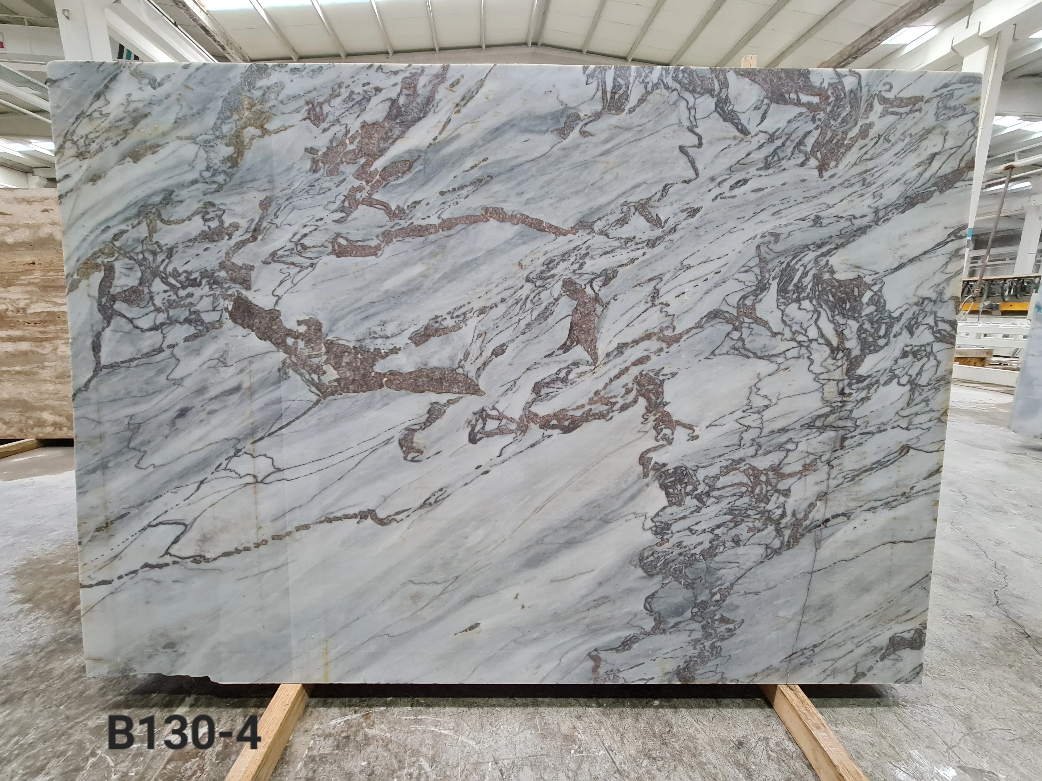 B130 - 2 CM Sahara Grey Raw