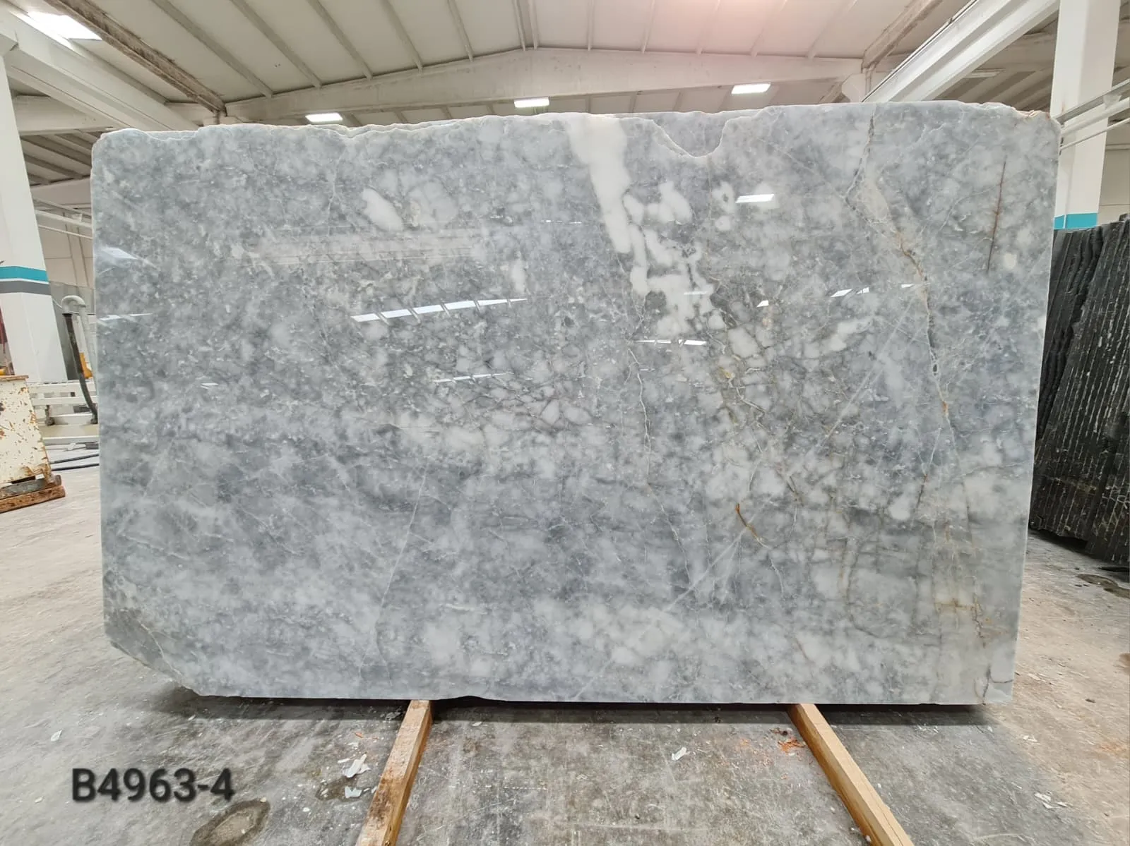 B4963 - 2 CM Grigio Venato Polished