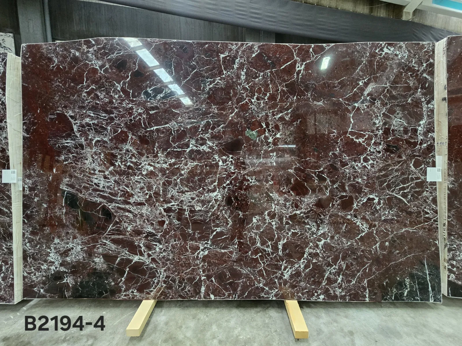 B2194 - 2 CM Rosso Levanto Polished