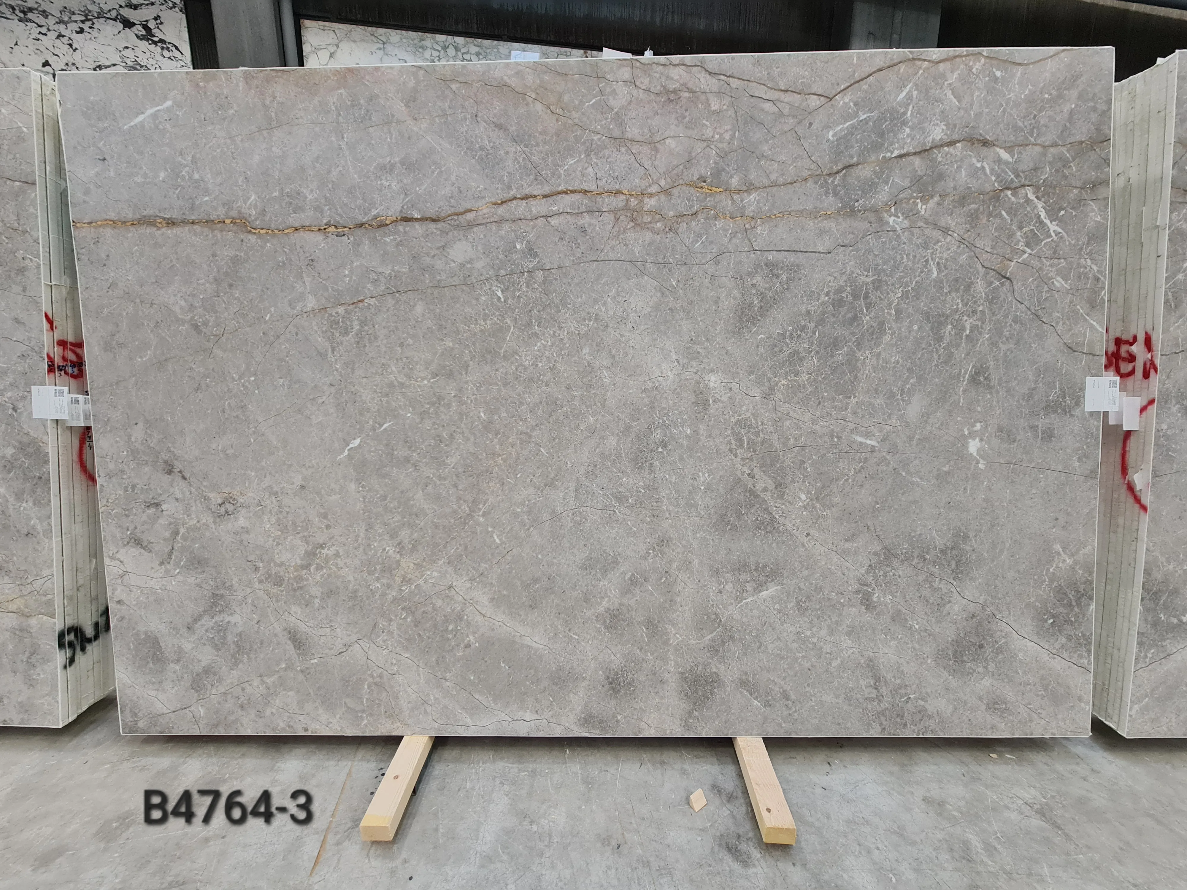 B4764 - 2 CM Silver Root Honed