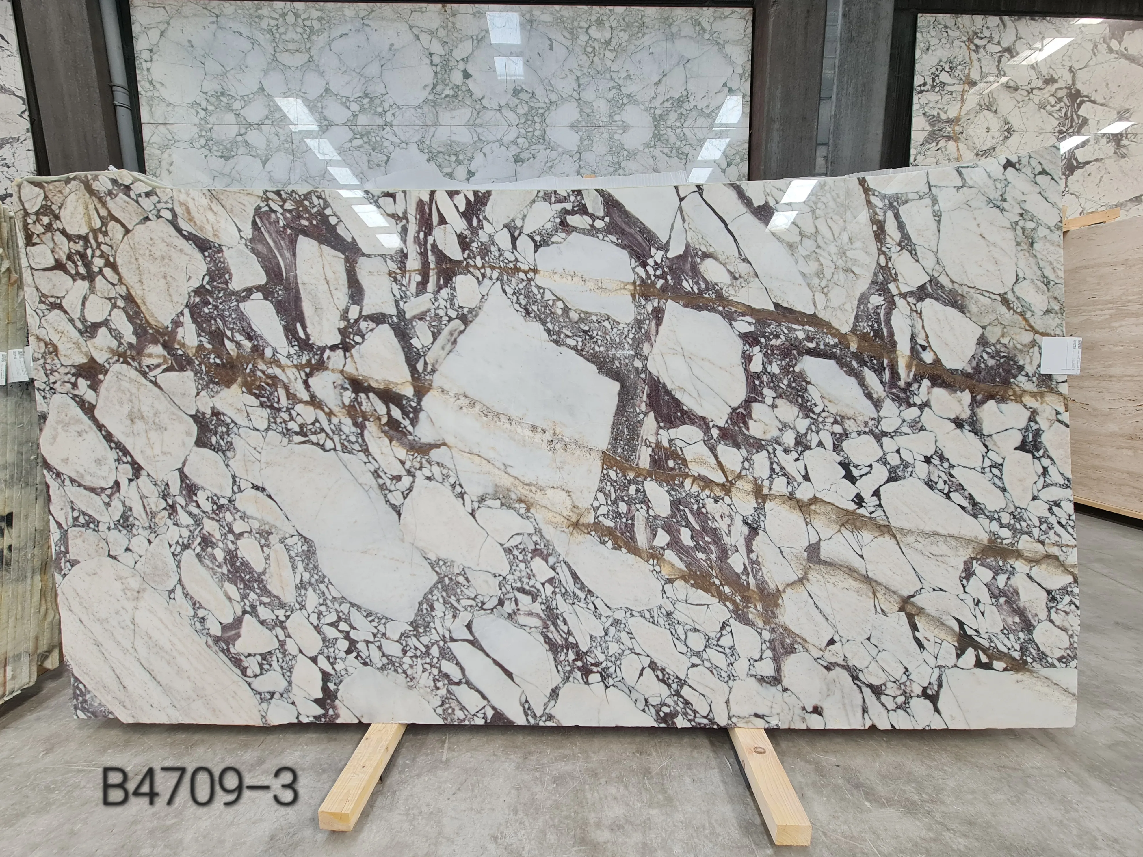 B4709 - 2 CM Calacatta Viola Polished