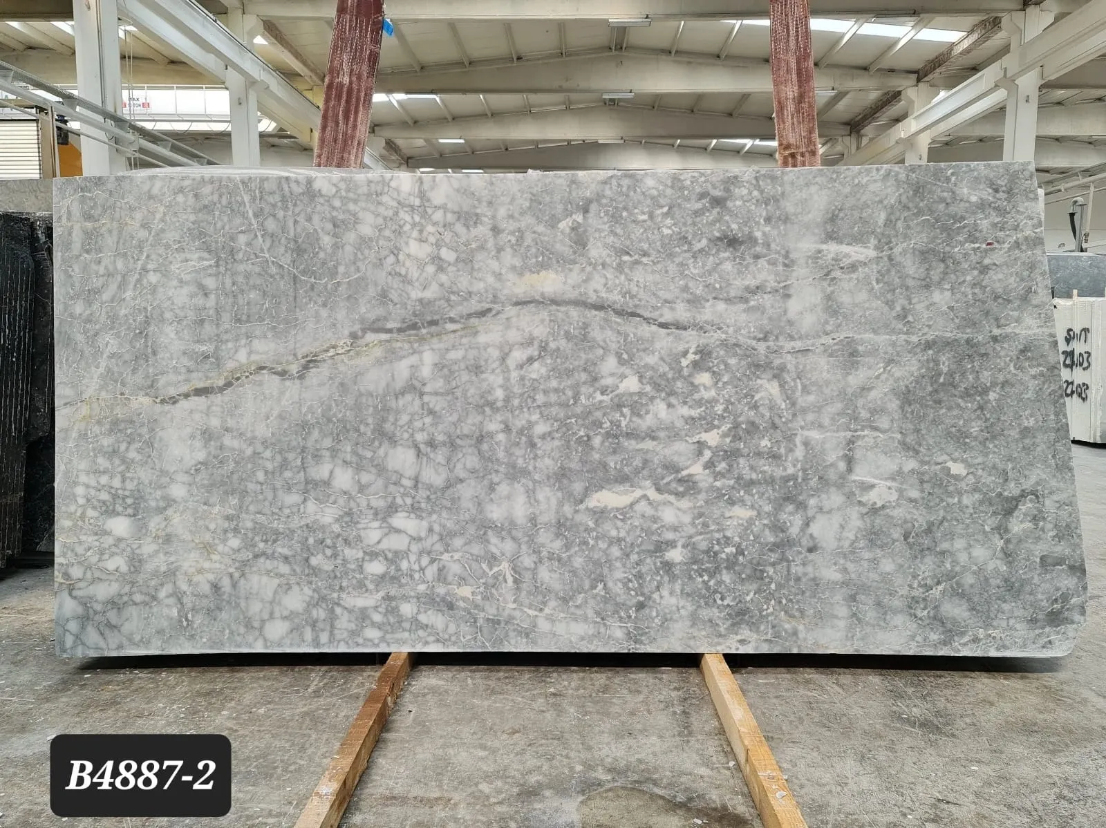 B4887 - 2 CM Grigio Venato Polished