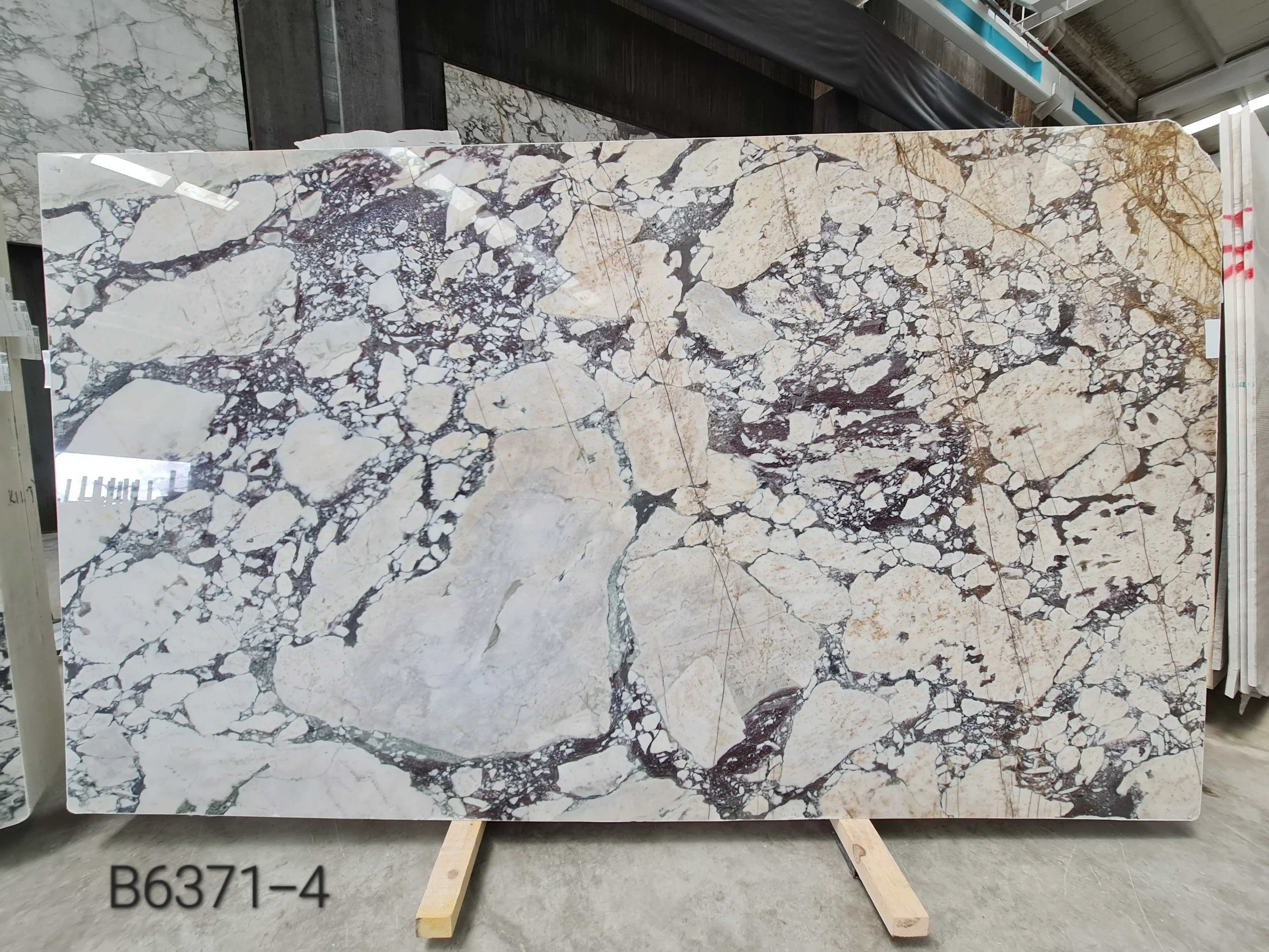 B6371 - 2 CM Calacatta Viola Polished