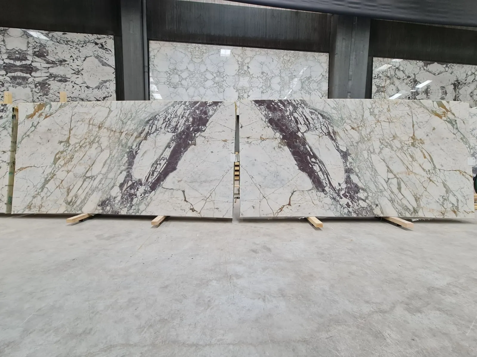 B2222 - 2 CM Calacatta Viola Honed