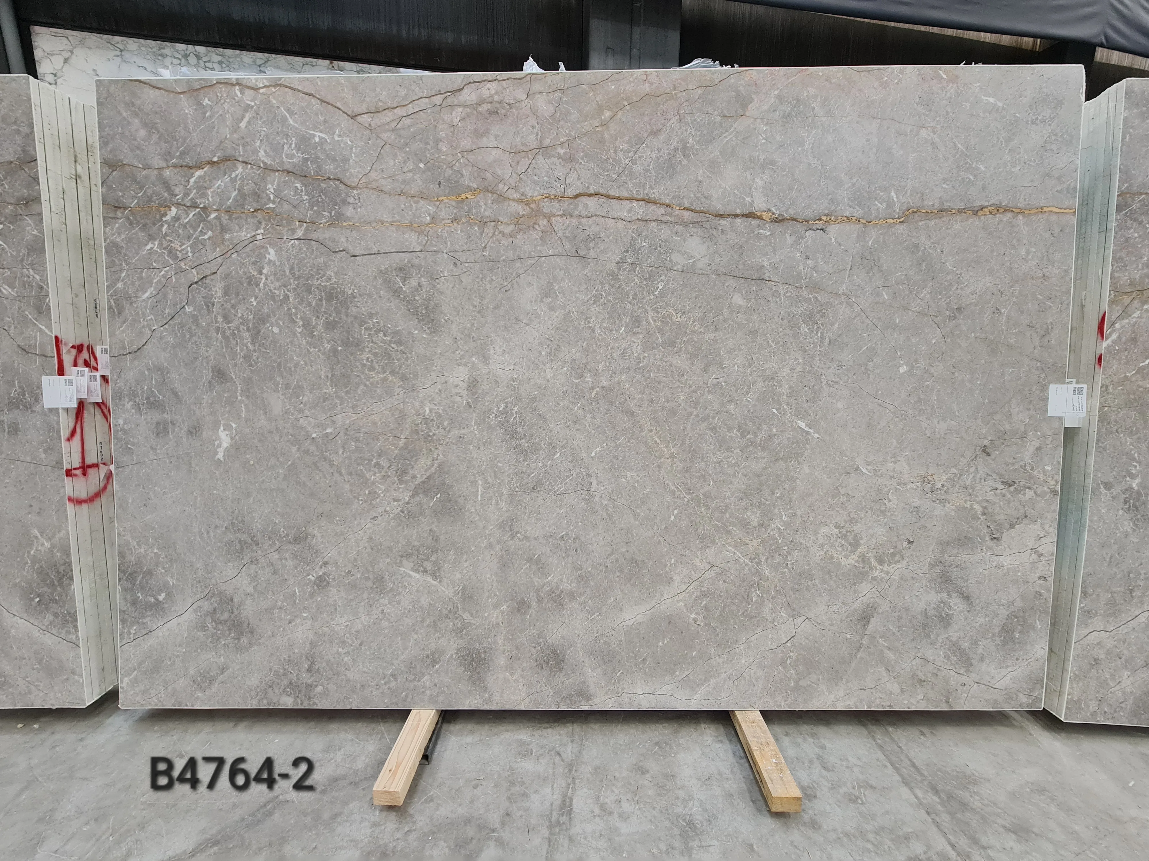 B4764 - 2 CM Silver Root Honed