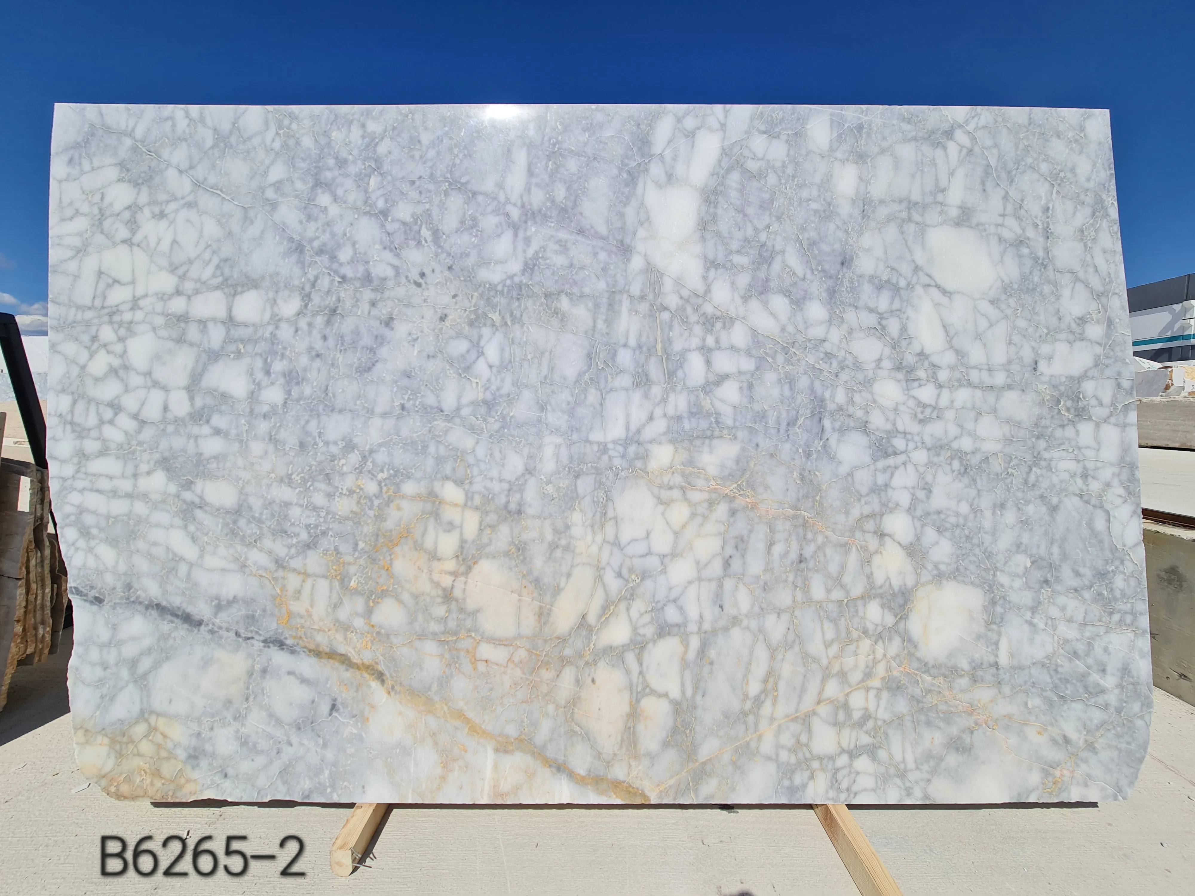 B6265 - 3 CM Bianco Venato Polished
