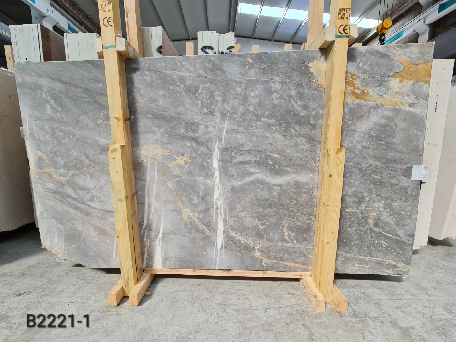 B2221 - 2 CM Baran Grey Honed