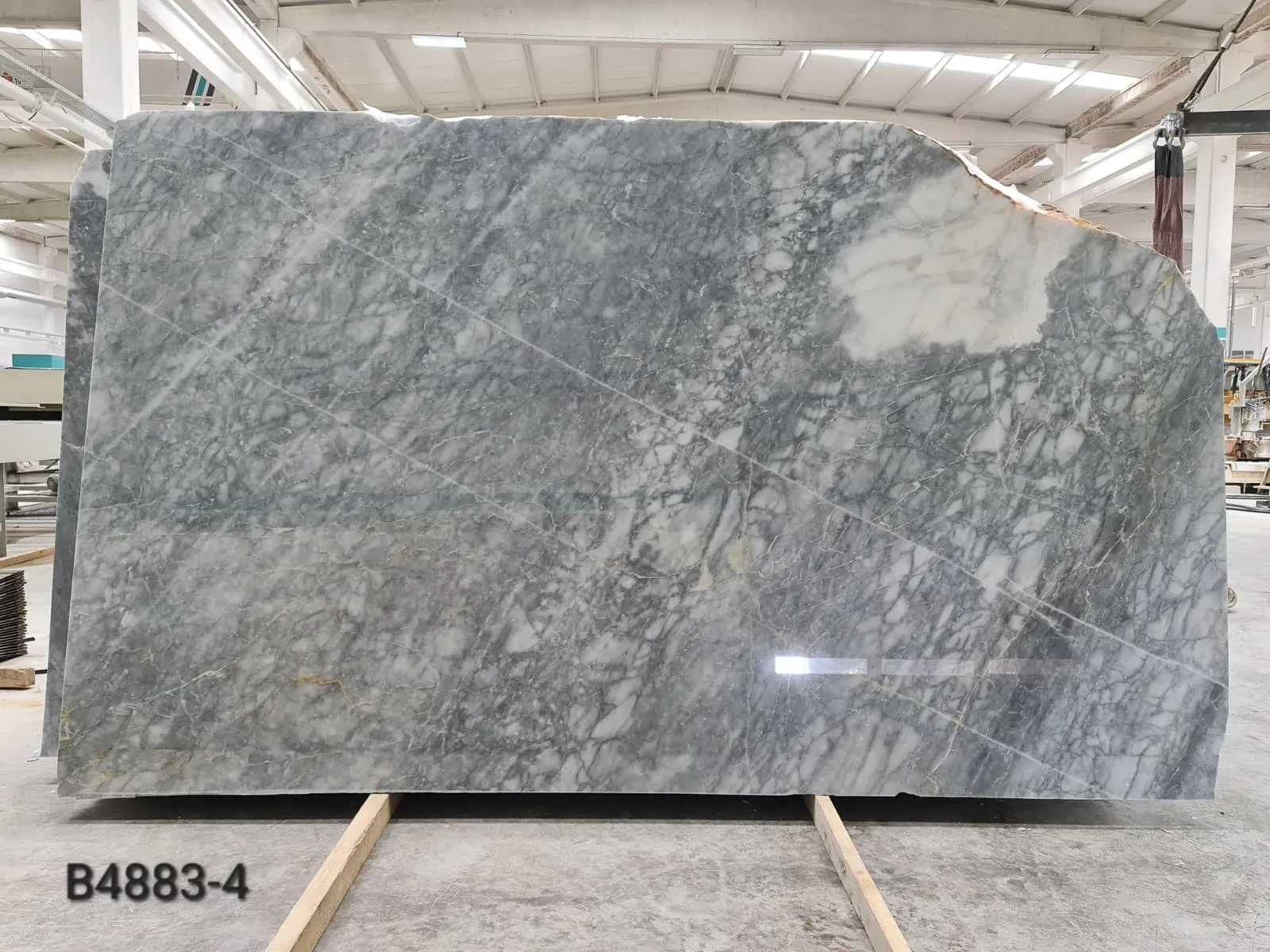 B4883 - 2 CM Grigio Venato Polished