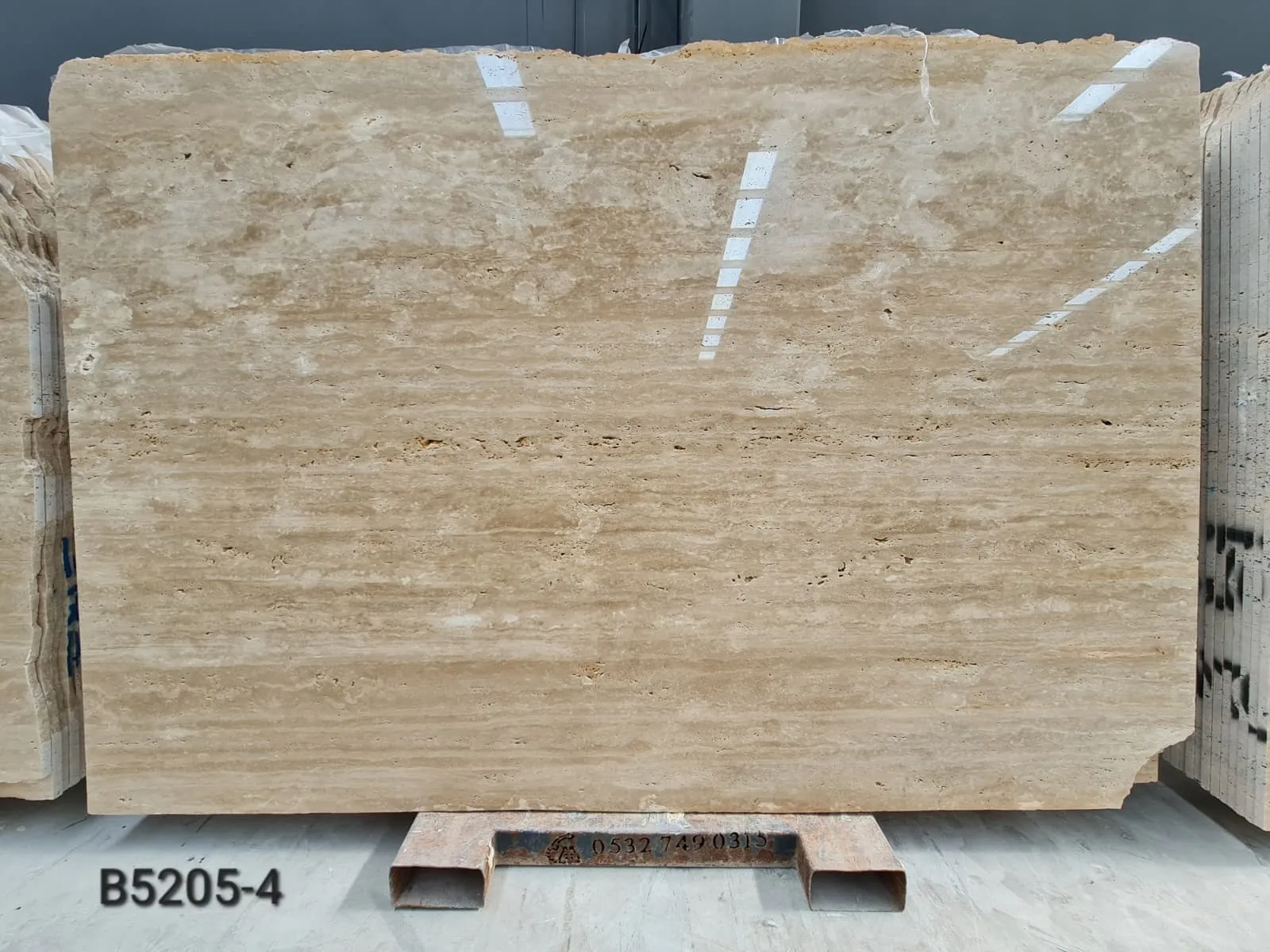 B5205 - 2 CM Travertine Unfilled Polished